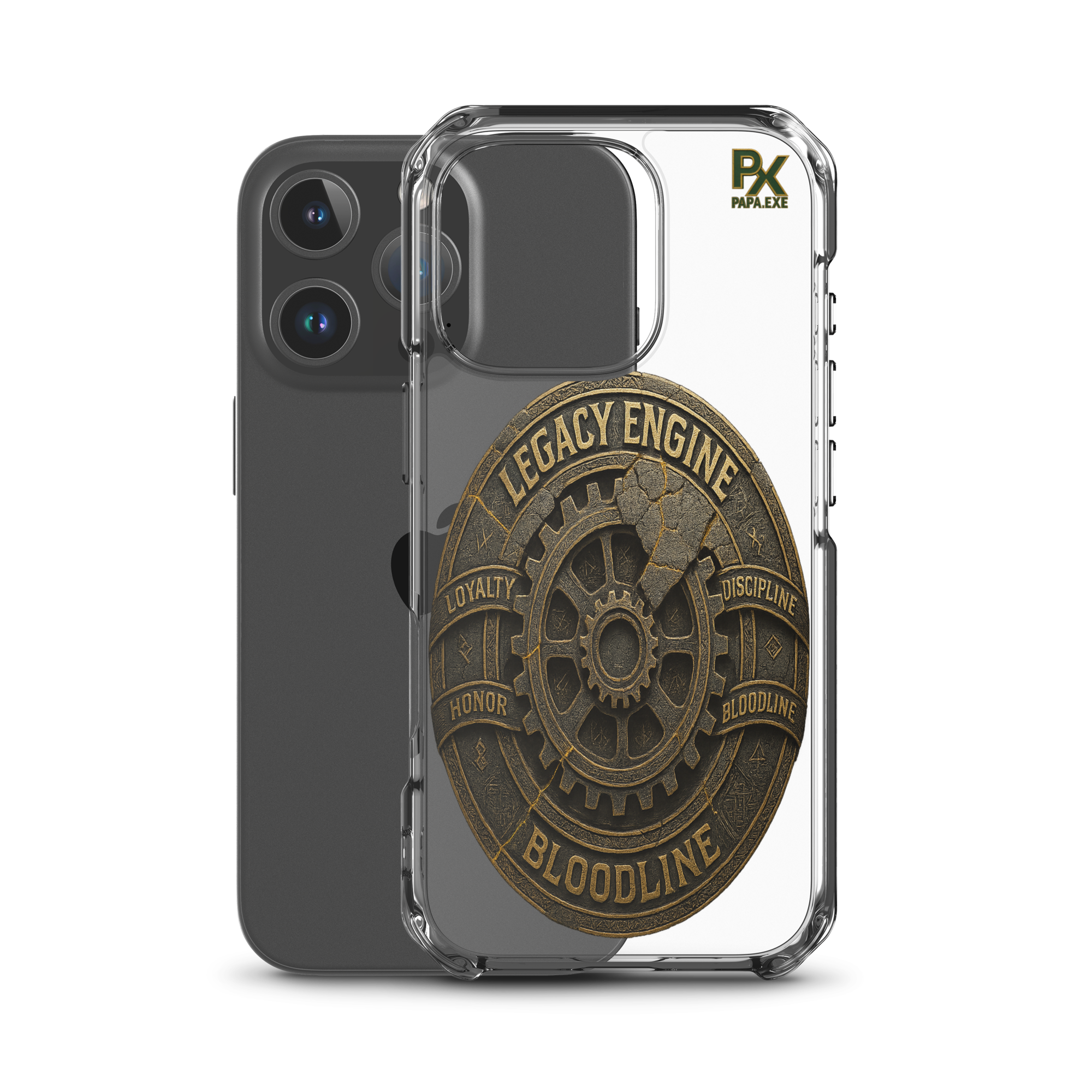 Transparente iPhone® Hülle mit MagSafe® | Bloodline Legacy Engine