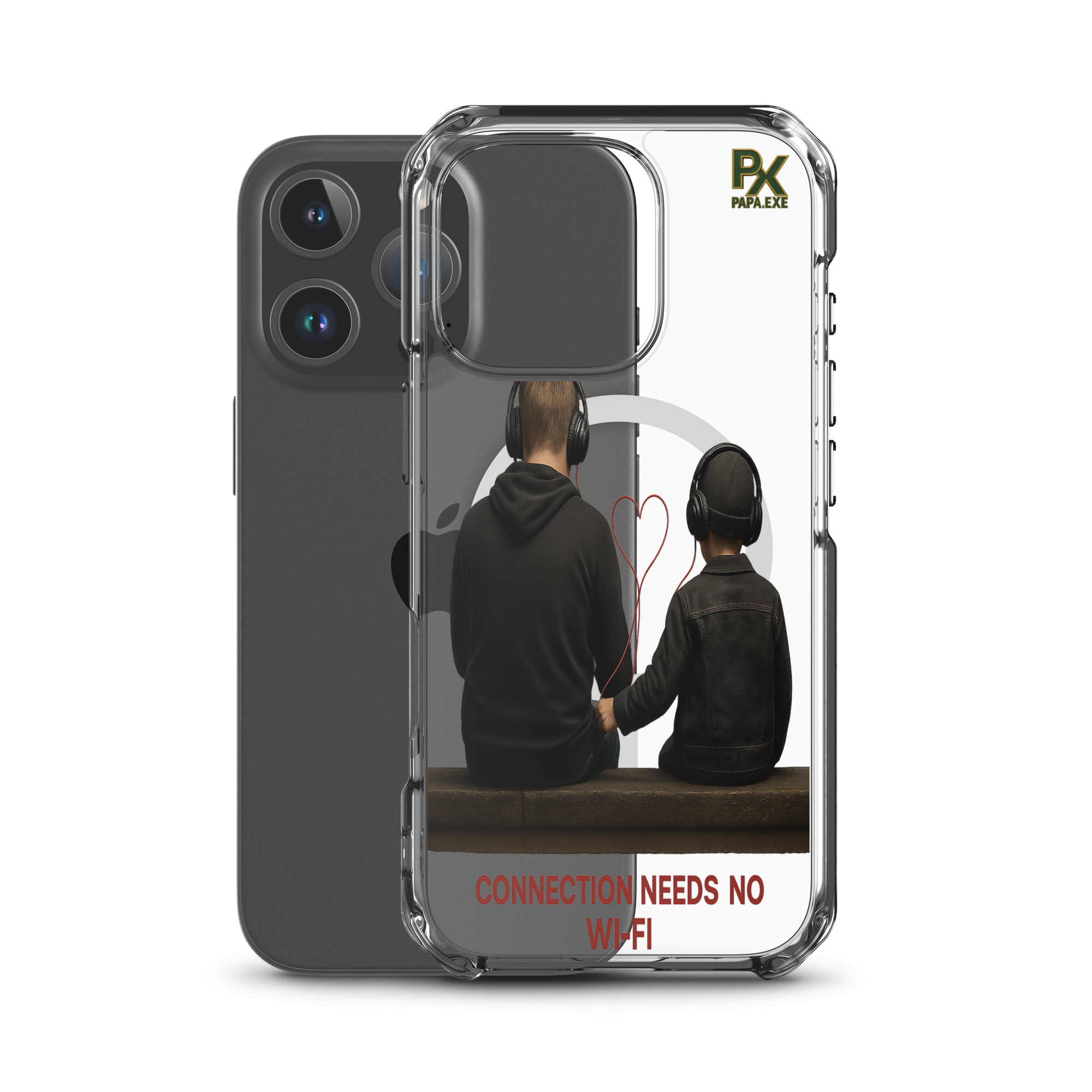 Transparente iPhone® Hülle mit MagSafe® | Bloodline Connection