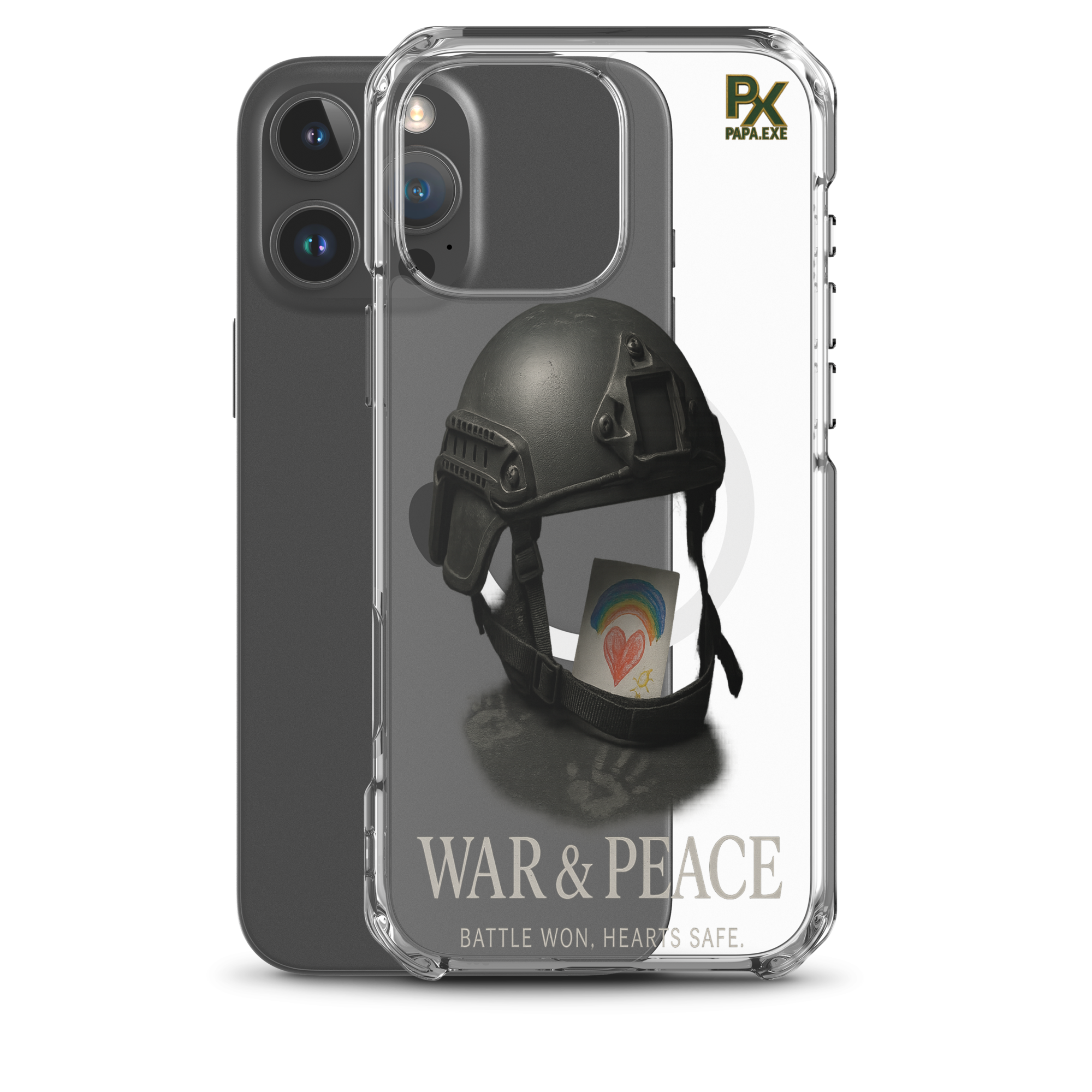 Transparente iPhone® Hülle mit MagSafe® | Bloodline War&Peace