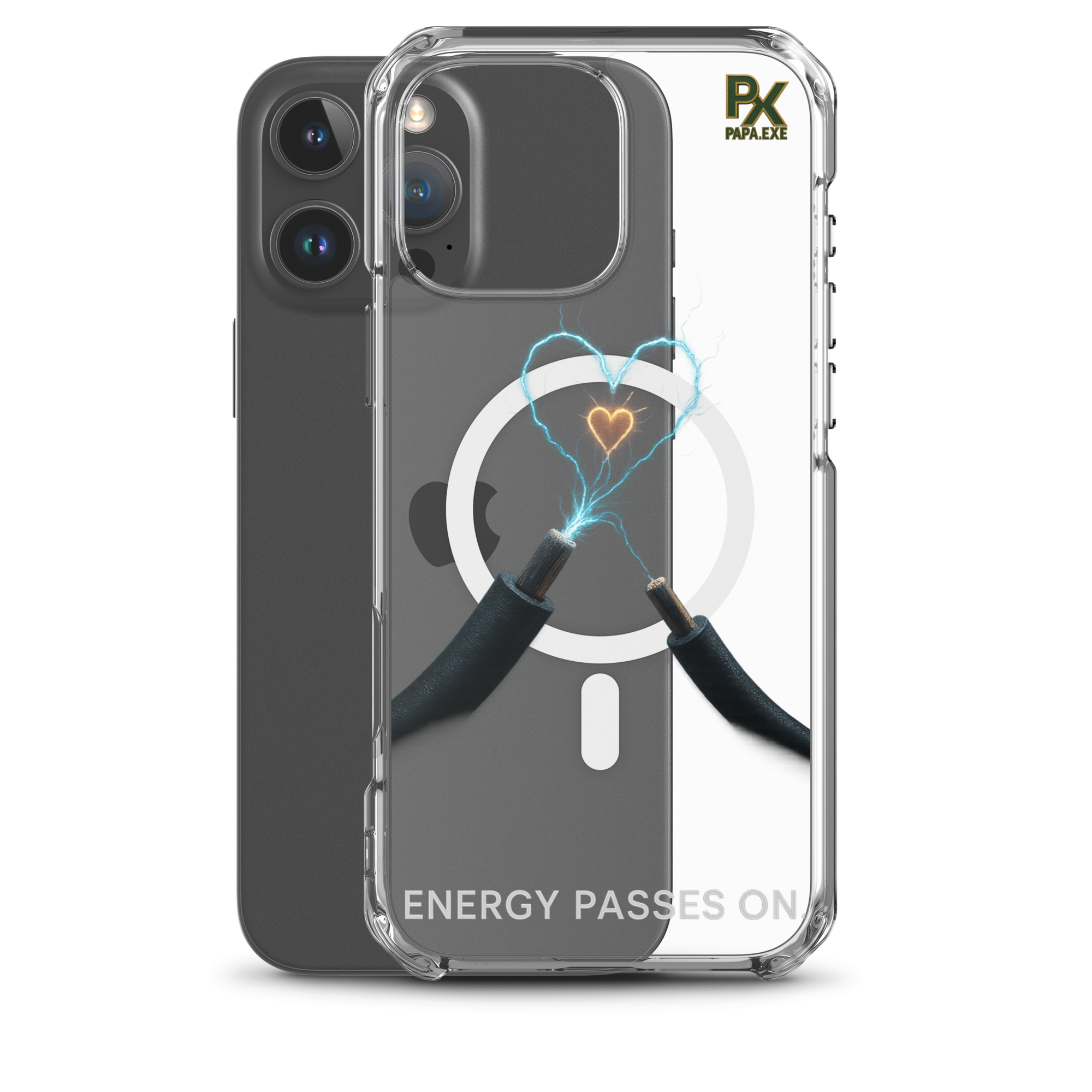 Transparente iPhone® Hülle mit MagSafe® | Bloodline Energy