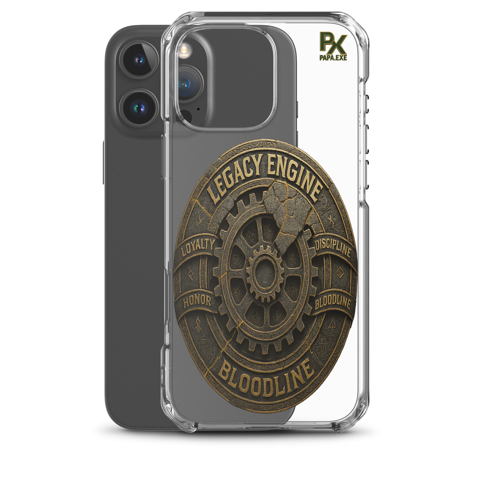 Transparente iPhone® Hülle mit MagSafe® | Bloodline Legacy Engine