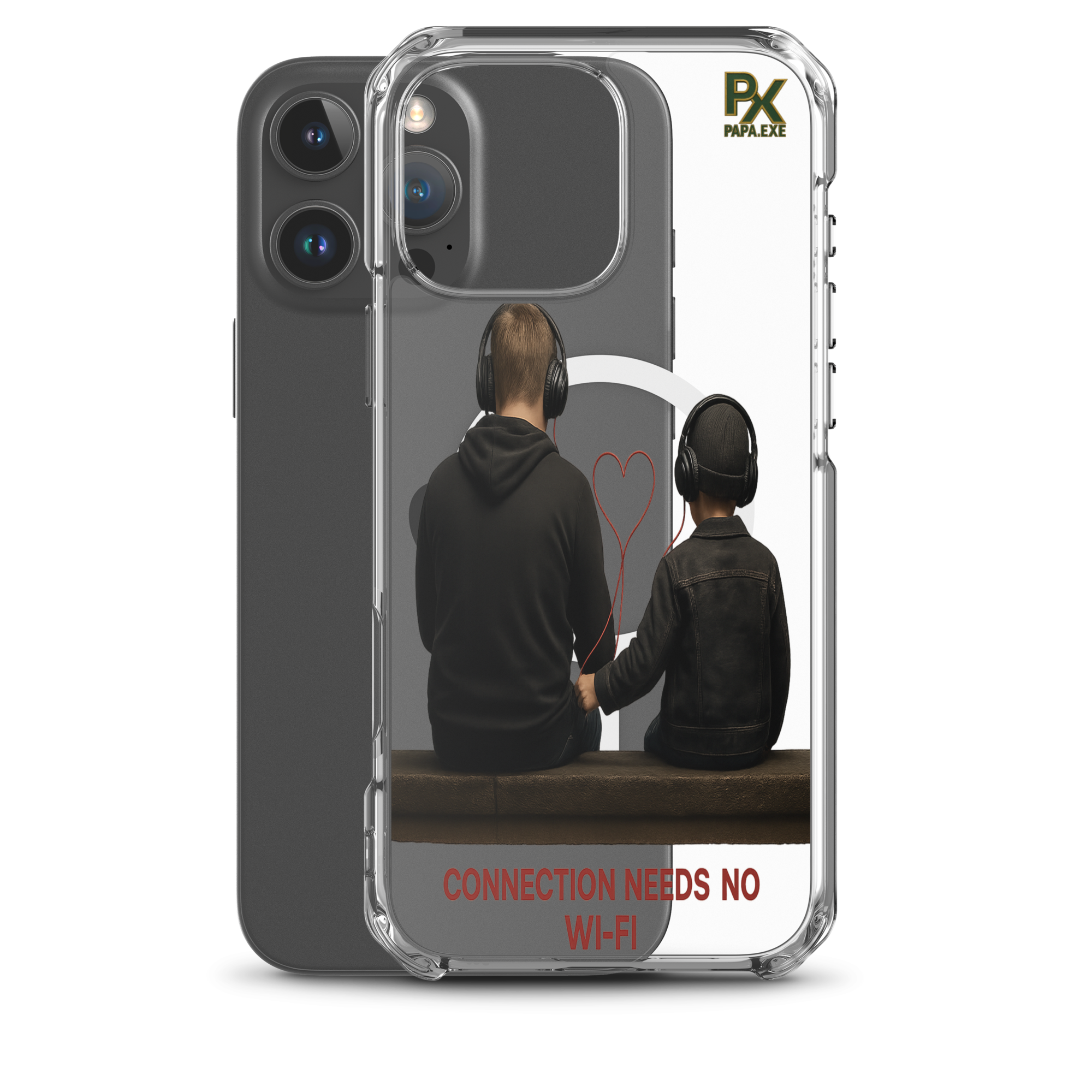 Transparente iPhone® Hülle mit MagSafe® | Bloodline Connection