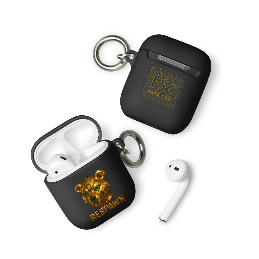 Rubber Case für AirPods® | Goldie Respawn Ted