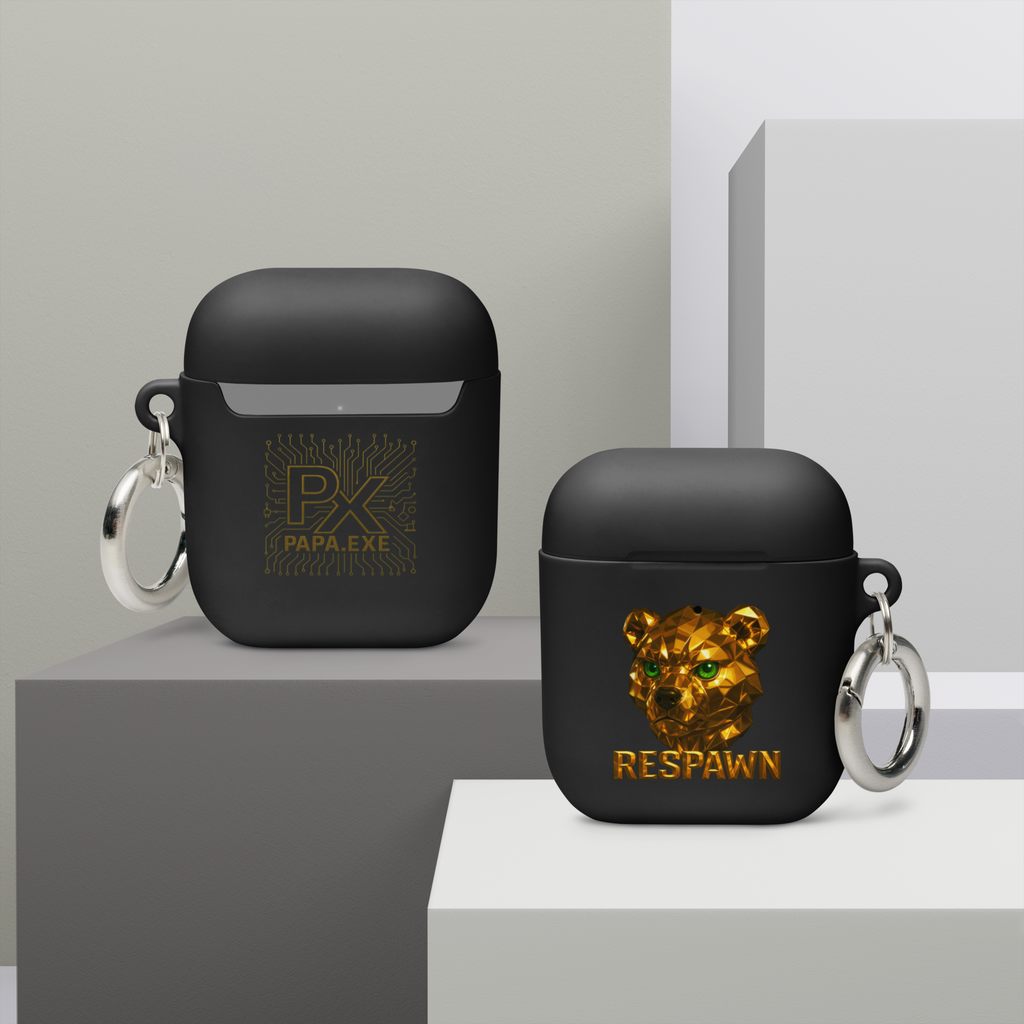 Rubber Case für AirPods® | Goldie Respawn Ted
