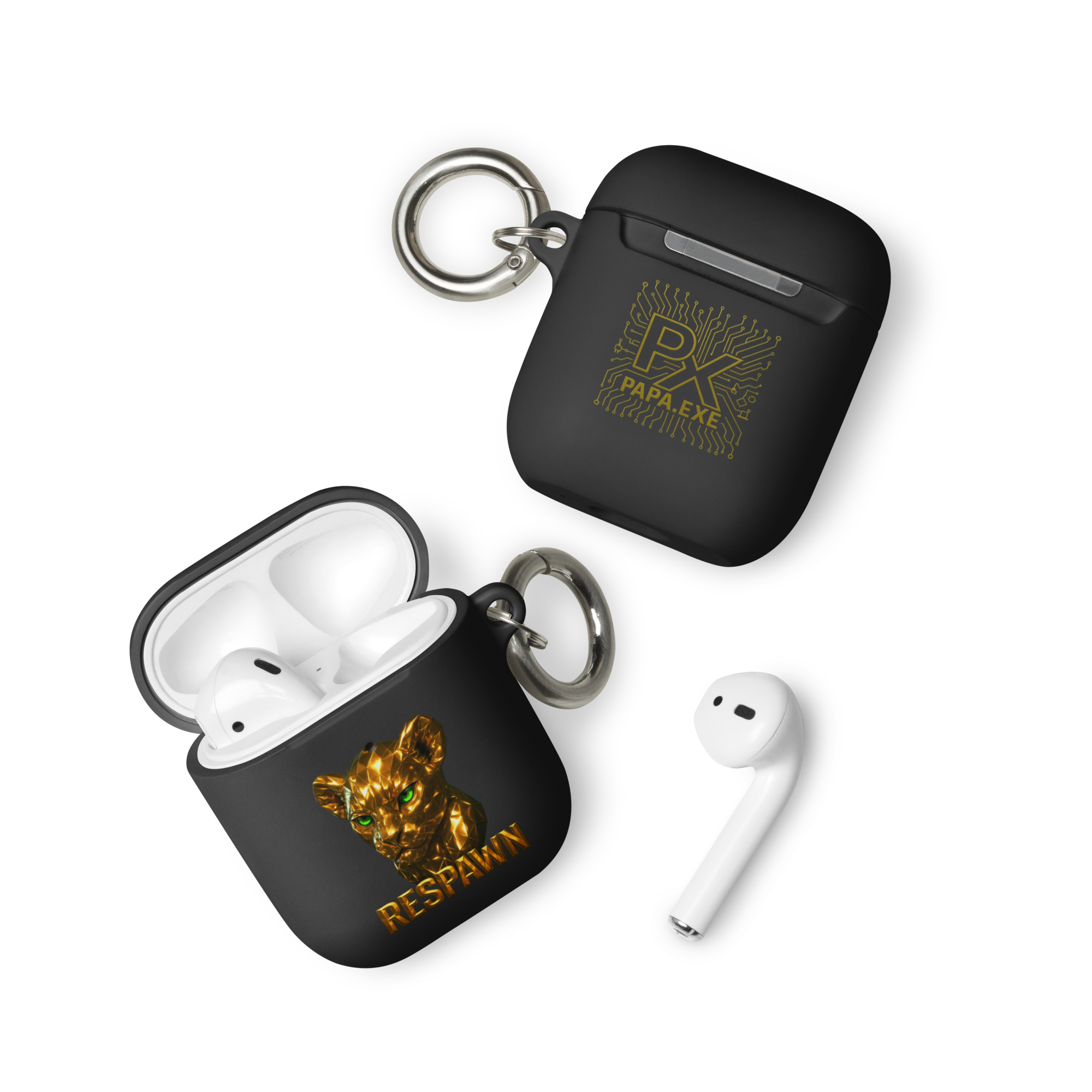 Rubber Case für AirPods® | Goldie Respawn Löwe