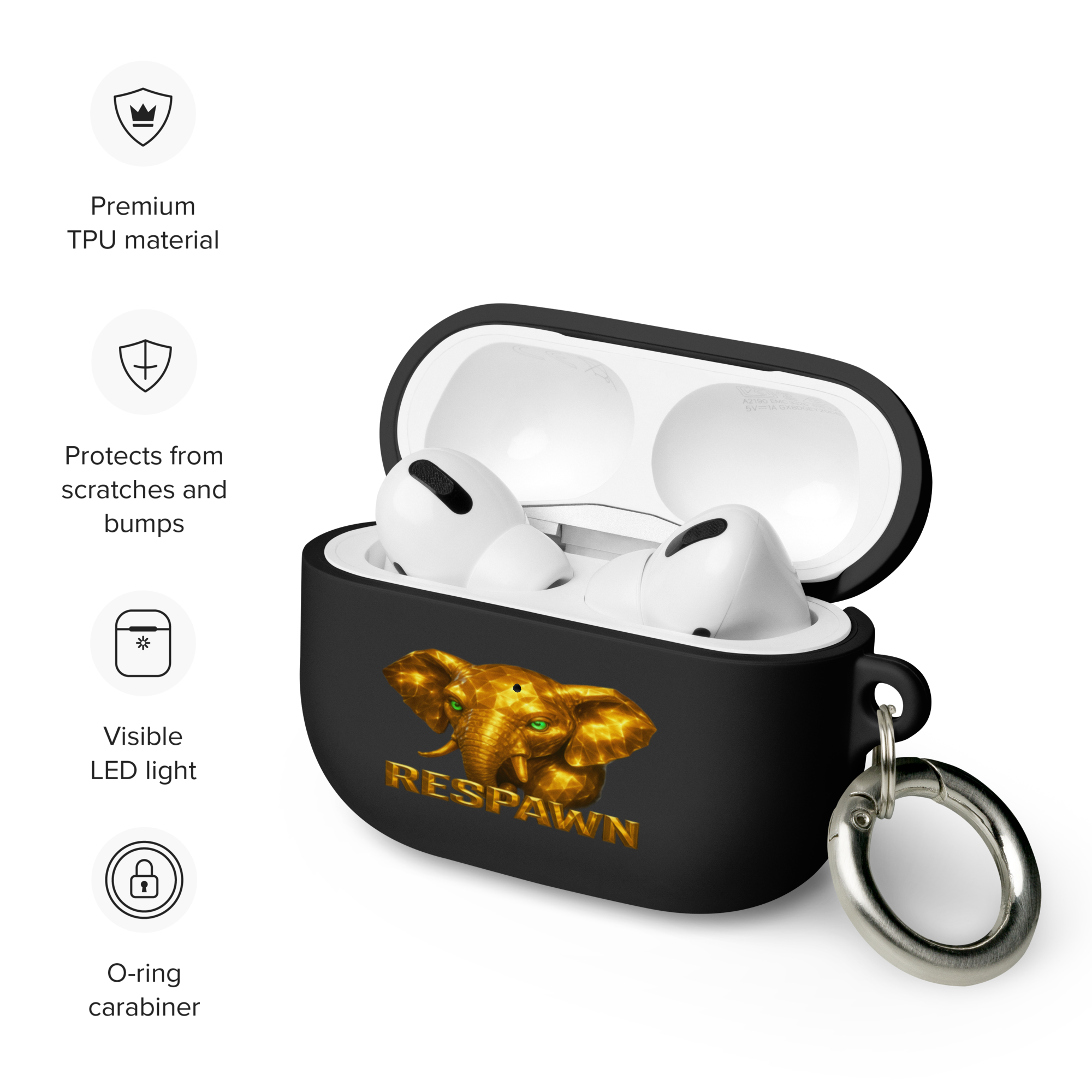 Rubber Case für AirPods® Pro | Goldie Respawn Dumbo