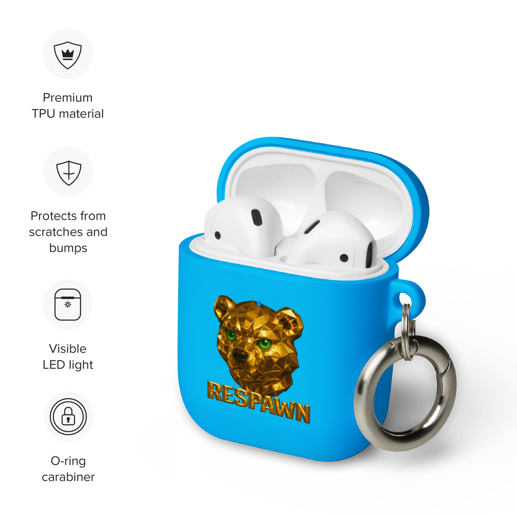 Rubber Case für AirPods® | Goldie Respawn Ted