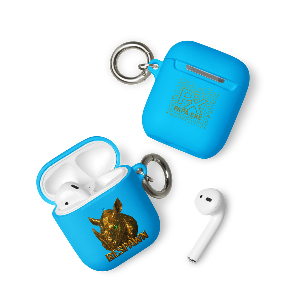 Rubber Case für AirPods® | Goldie Respawn Rhino