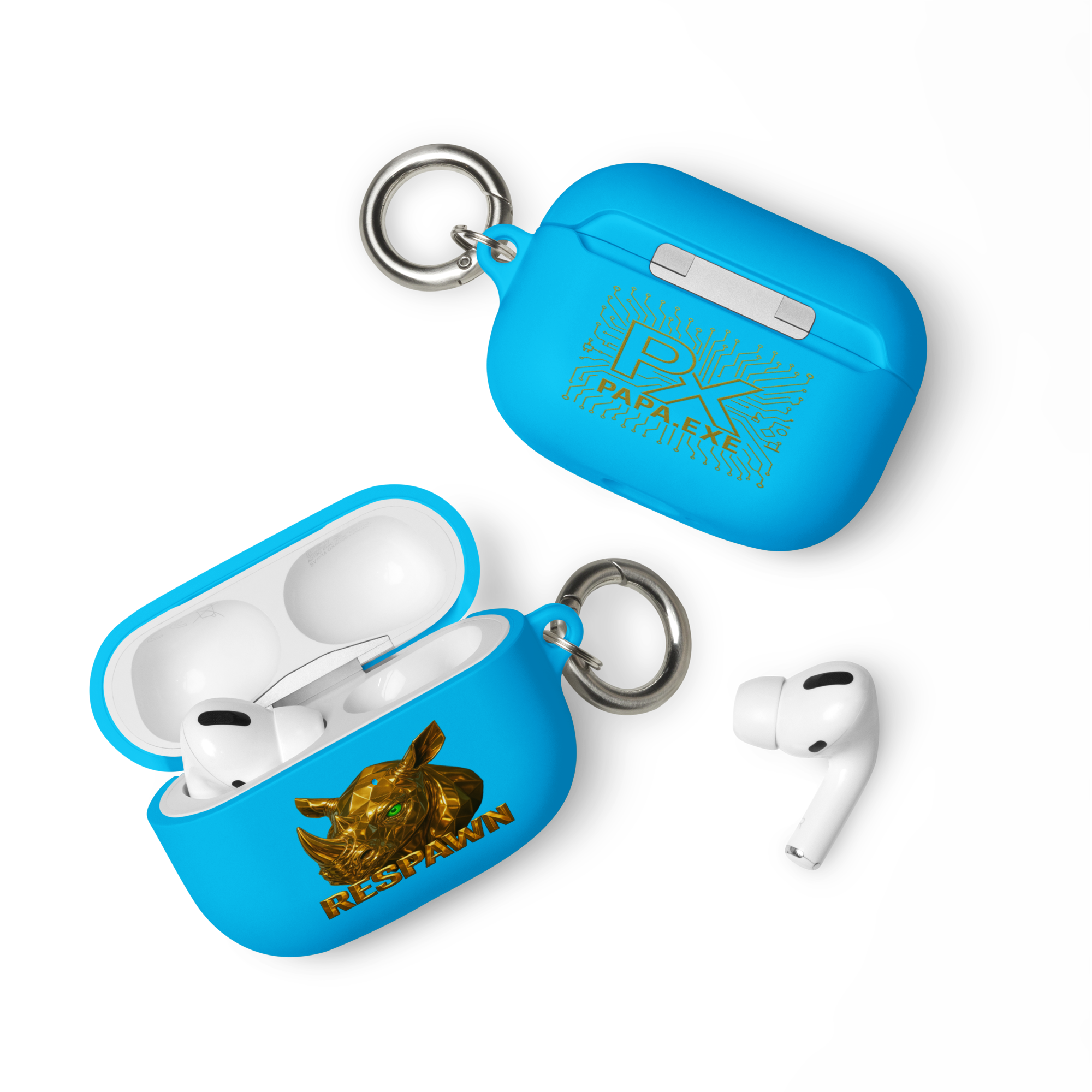 Rubber Case für AirPods® Pro | Goldie Respawn Rhino