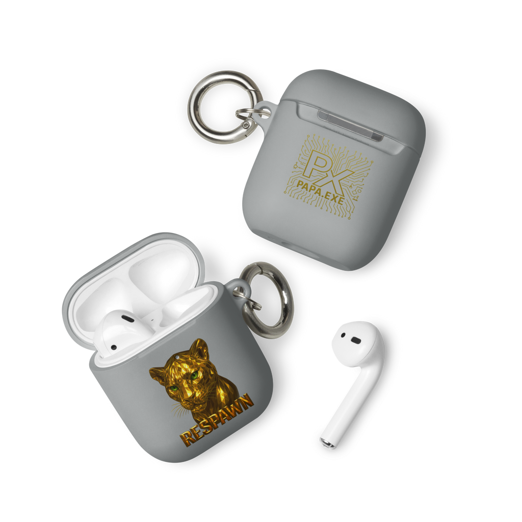 Rubber Case für AirPods® | Goldie Respawn Tiger