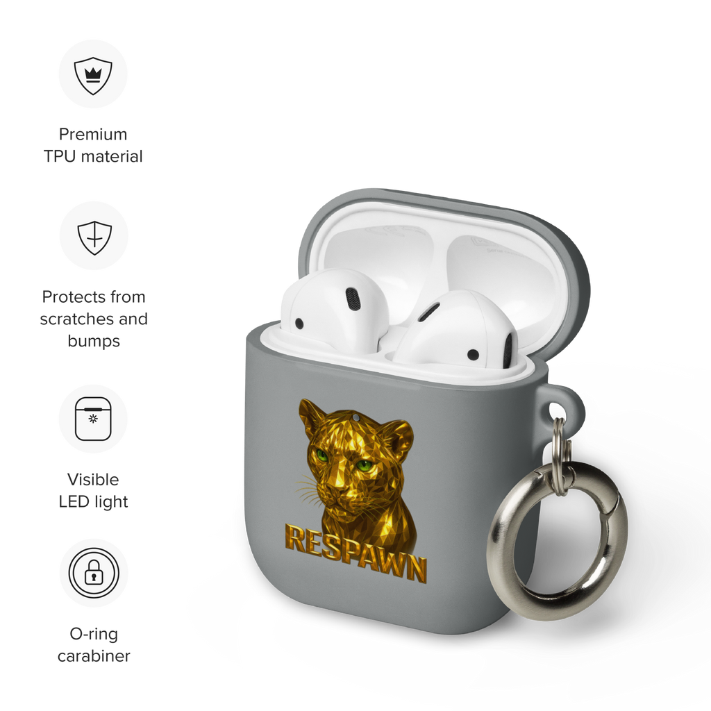 Rubber Case für AirPods® | Goldie Respawn Tiger