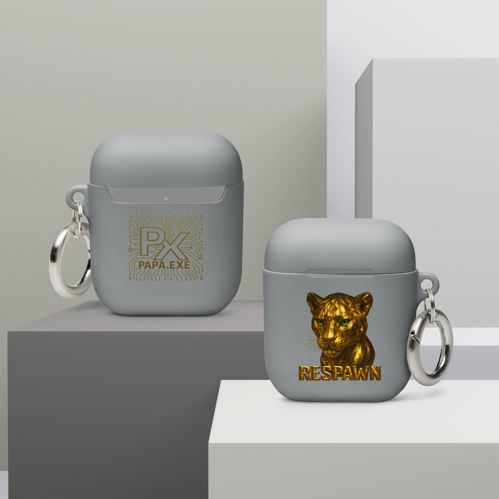 Rubber Case für AirPods® | Goldie Respawn Tiger