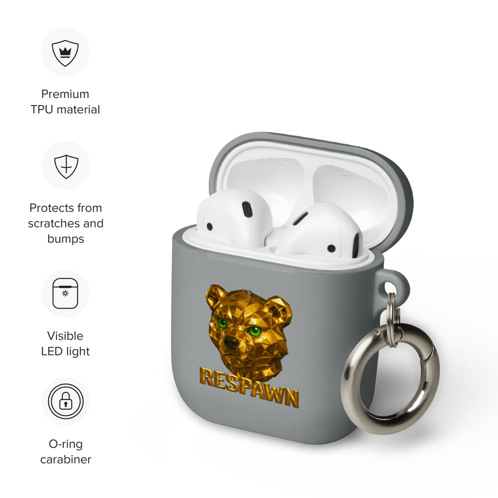 Rubber Case für AirPods® | Goldie Respawn Ted