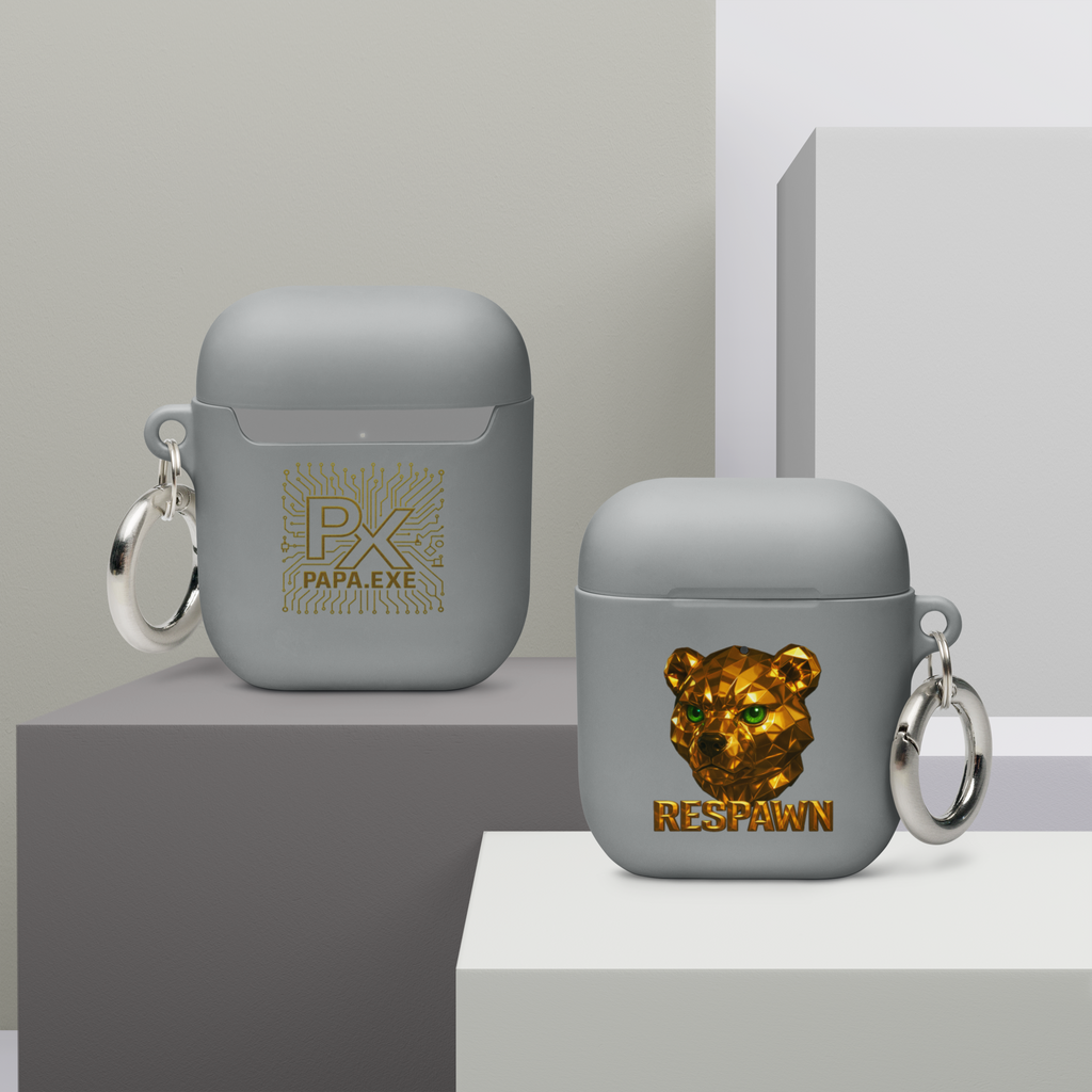 Rubber Case für AirPods® | Goldie Respawn Ted