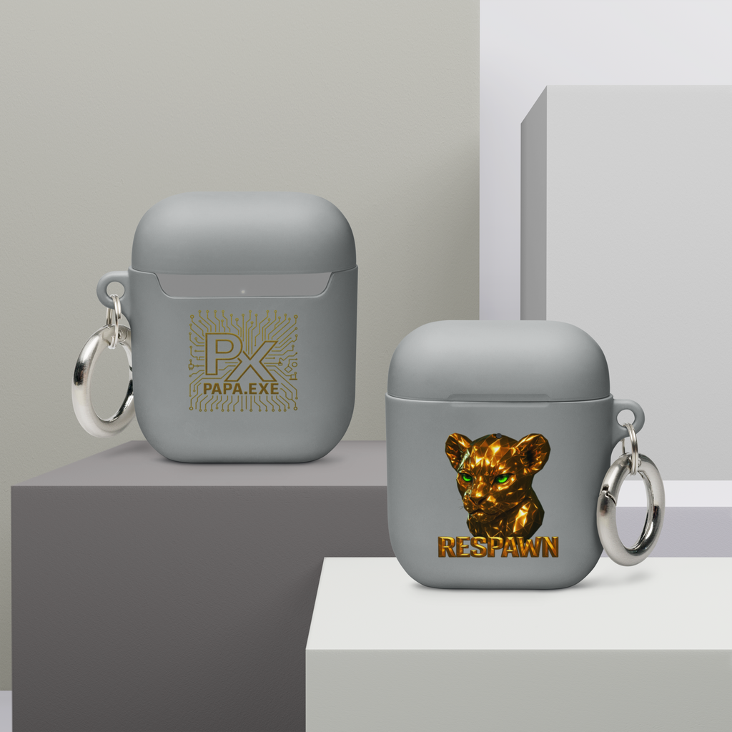 Rubber Case für AirPods® | Goldie Respawn Löwe