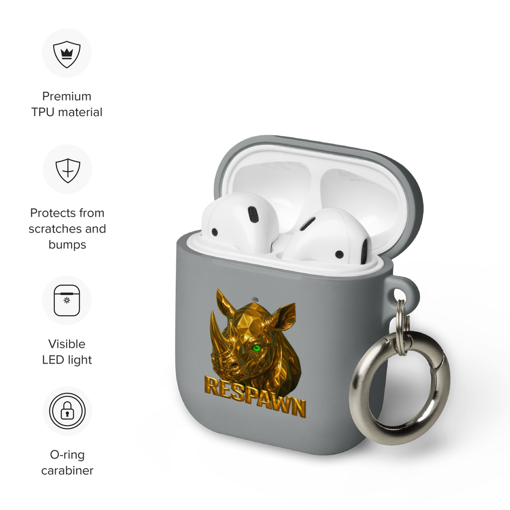 Rubber Case für AirPods® | Goldie Respawn Rhino