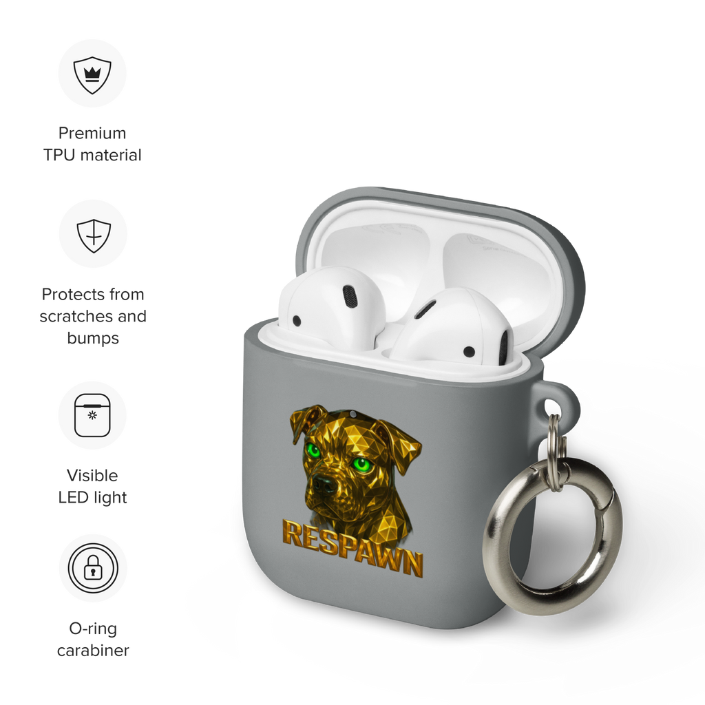 Rubber Case für AirPods® | Goldie Respawn Pit