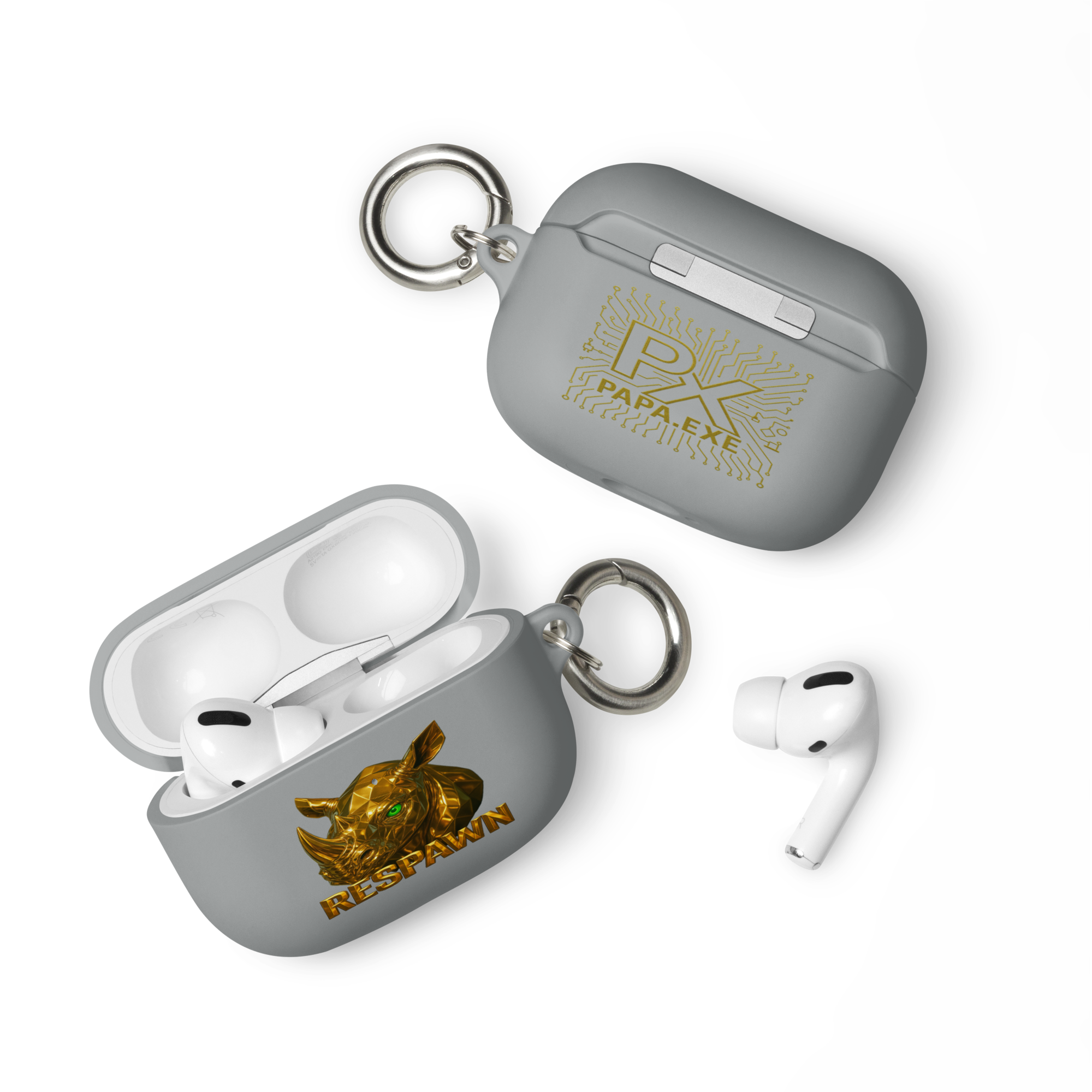 Rubber Case für AirPods® Pro | Goldie Respawn Rhino