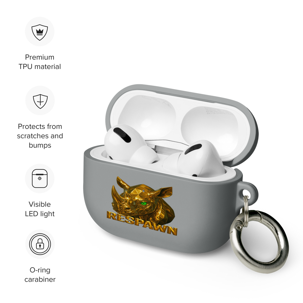 Rubber Case für AirPods® Pro | Goldie Respawn Rhino
