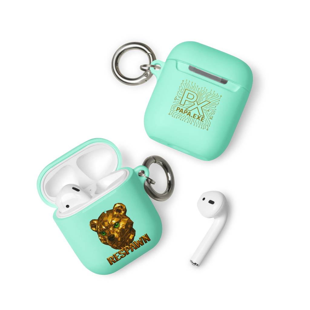 Rubber Case für AirPods® | Goldie Respawn Ted