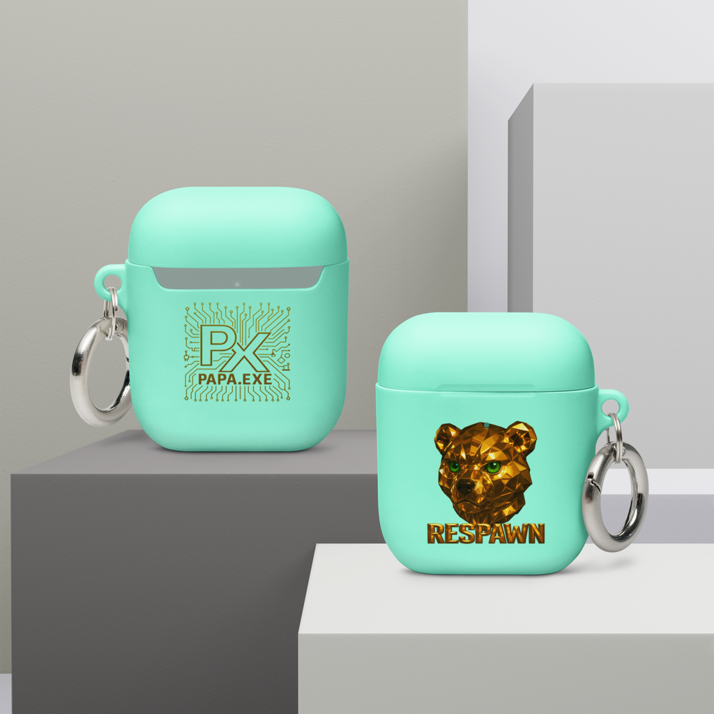 Rubber Case für AirPods® | Goldie Respawn Ted