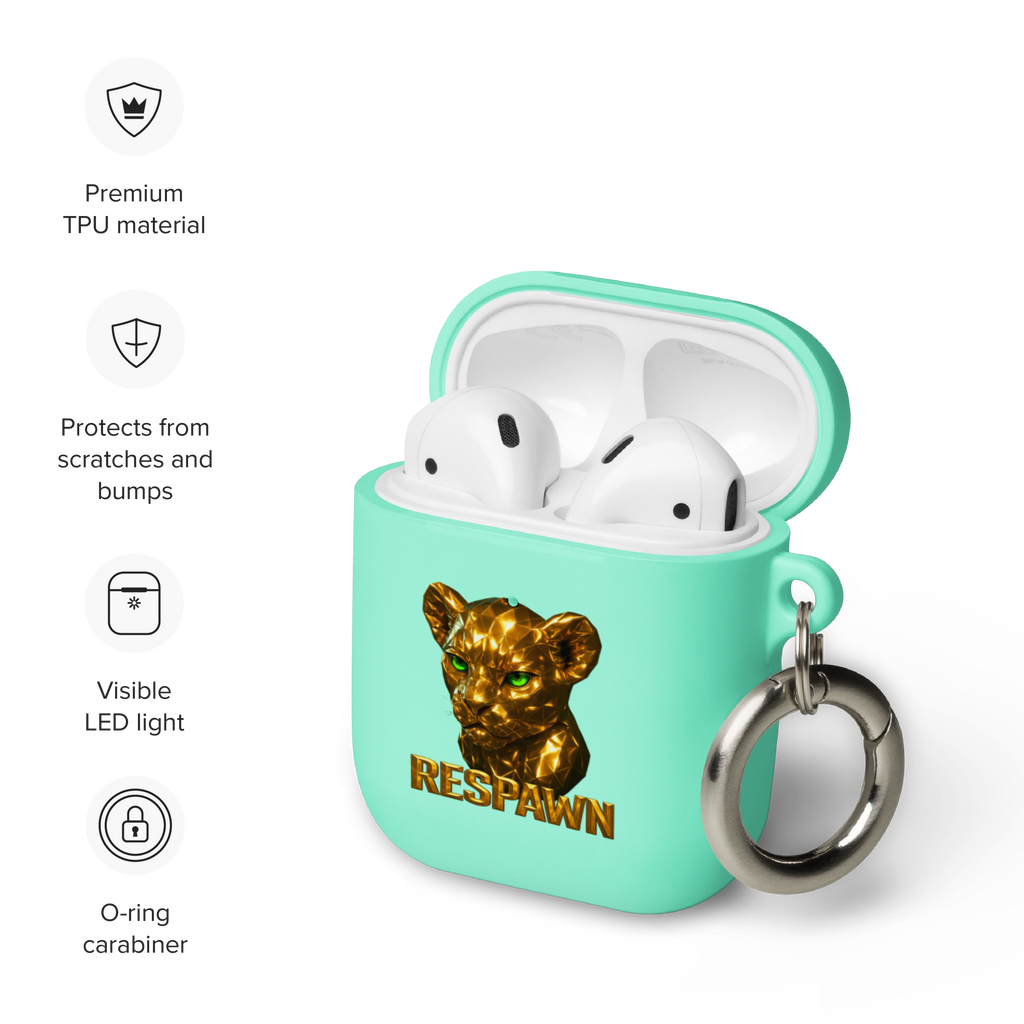 Rubber Case für AirPods® | Goldie Respawn Löwe