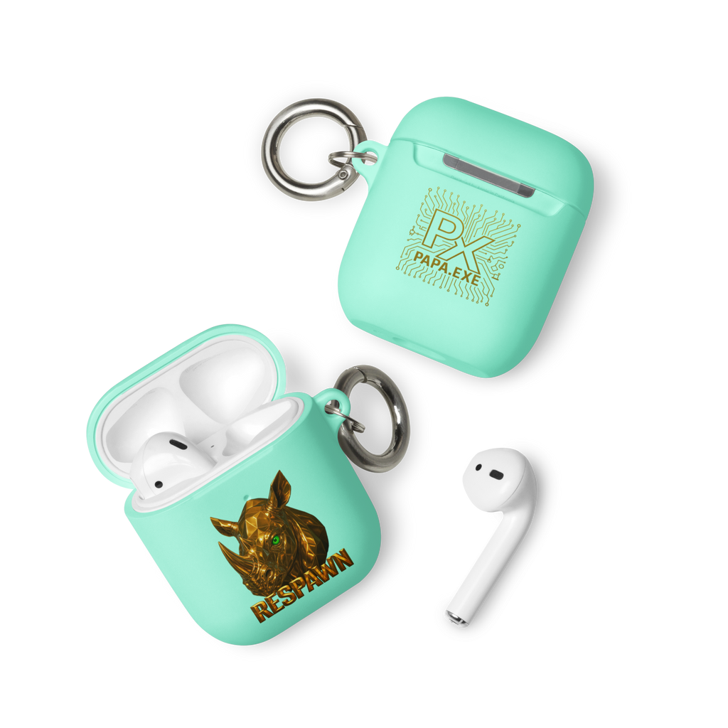 Rubber Case für AirPods® | Goldie Respawn Rhino