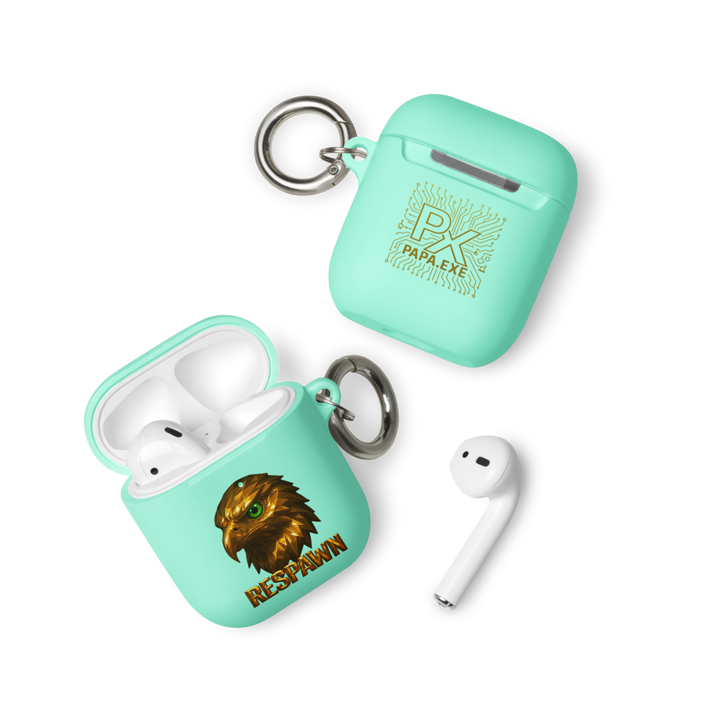 Rubber Case für AirPods® | Goldie Respawn Eagly