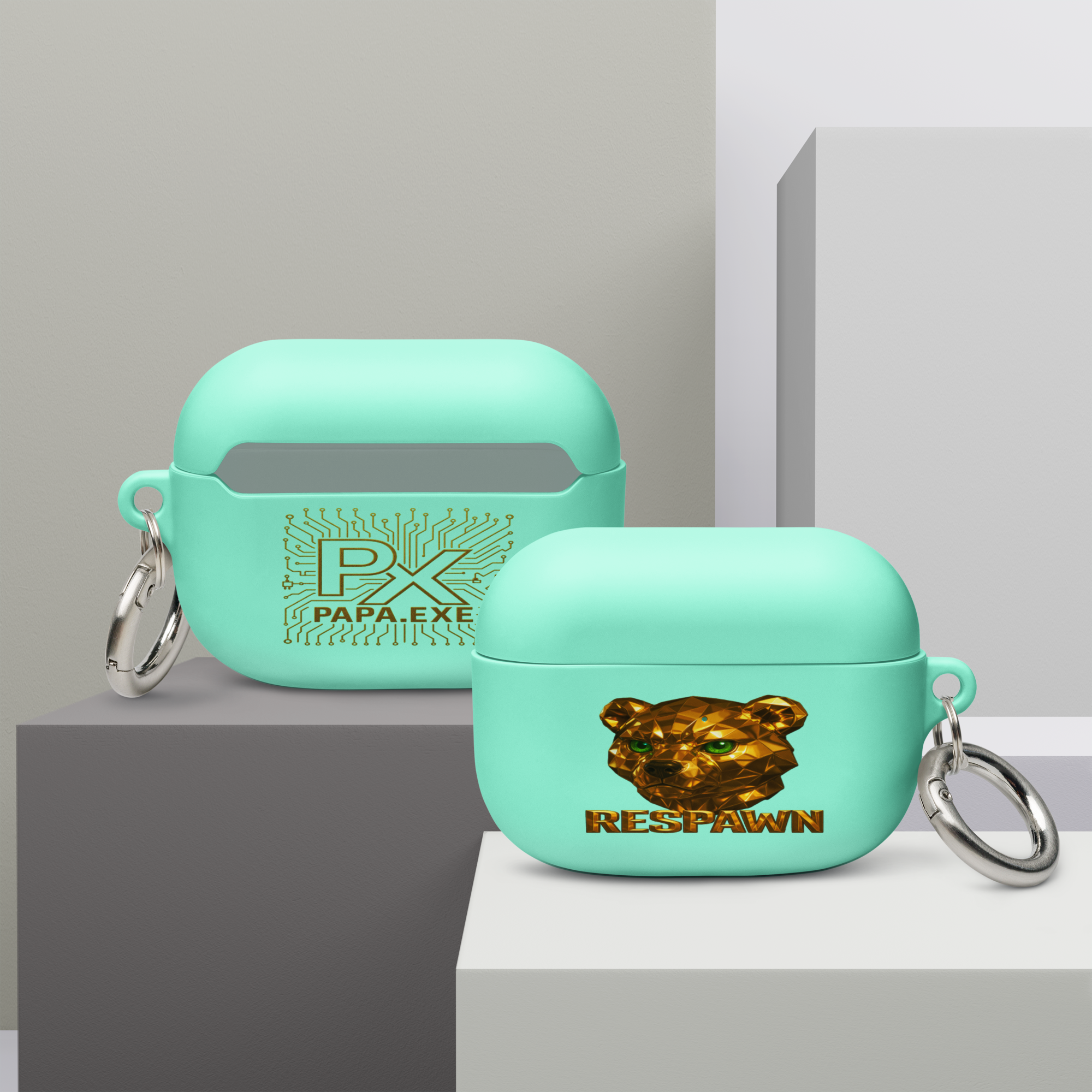 Rubber Case für AirPods® Pro | Goldie Respawn Ted