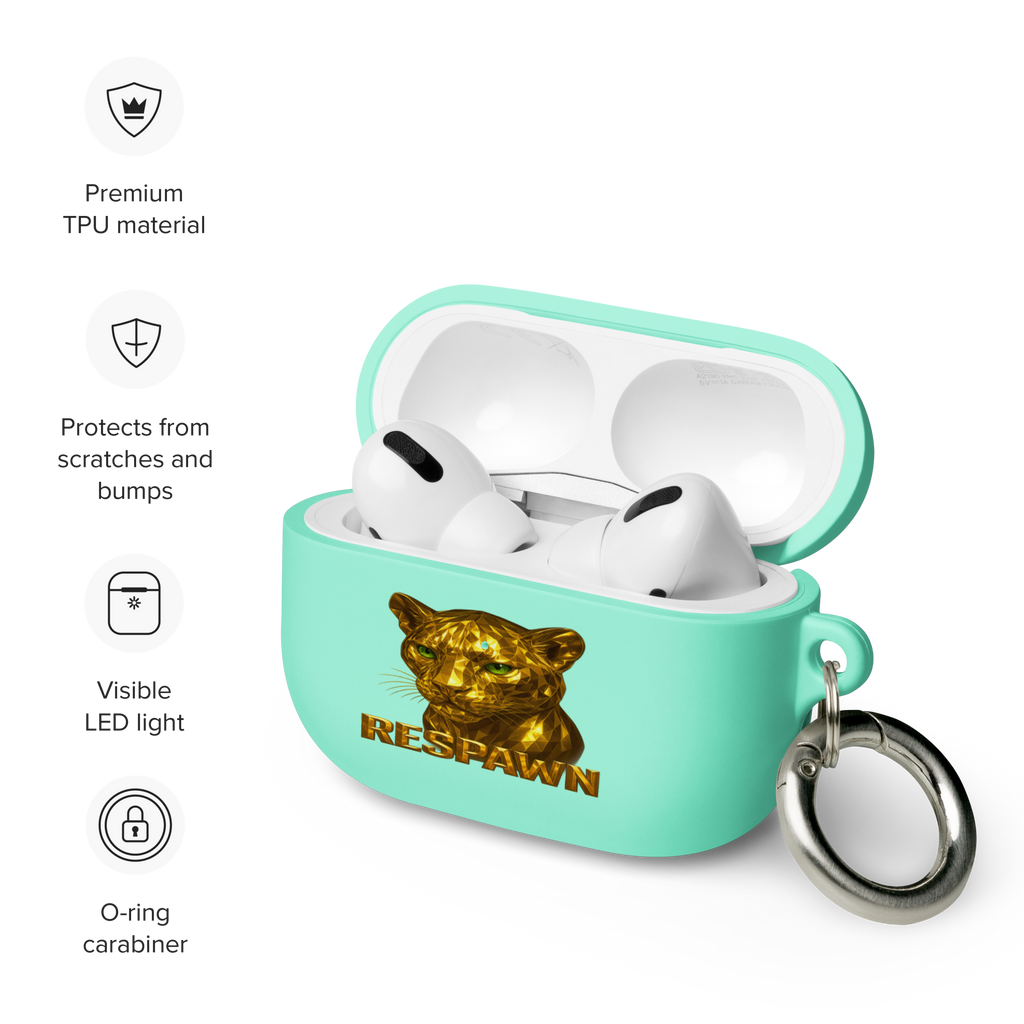 Rubber Case für AirPods® Pro | Goldie Respawn Tiger