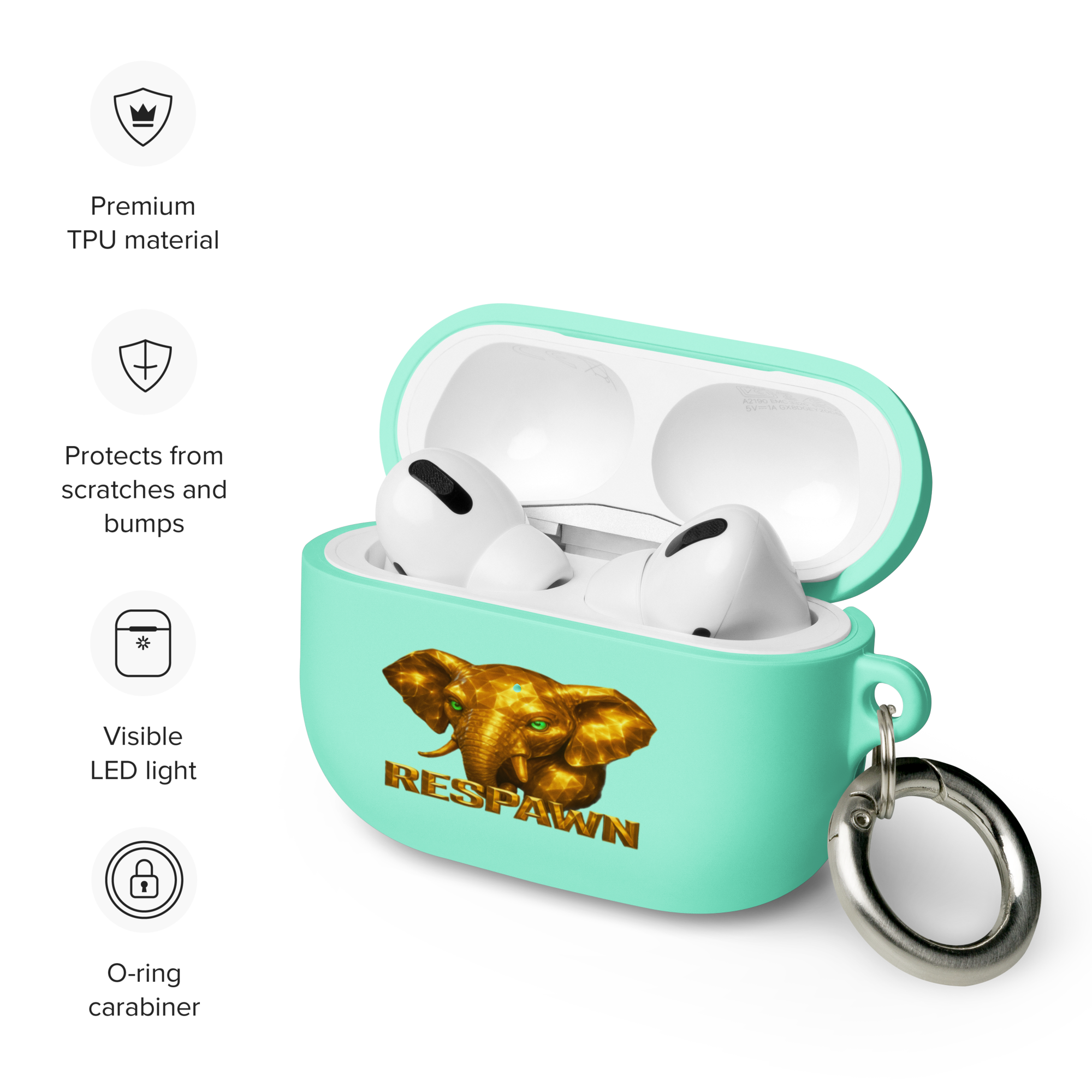 Rubber Case für AirPods® Pro | Goldie Respawn Dumbo