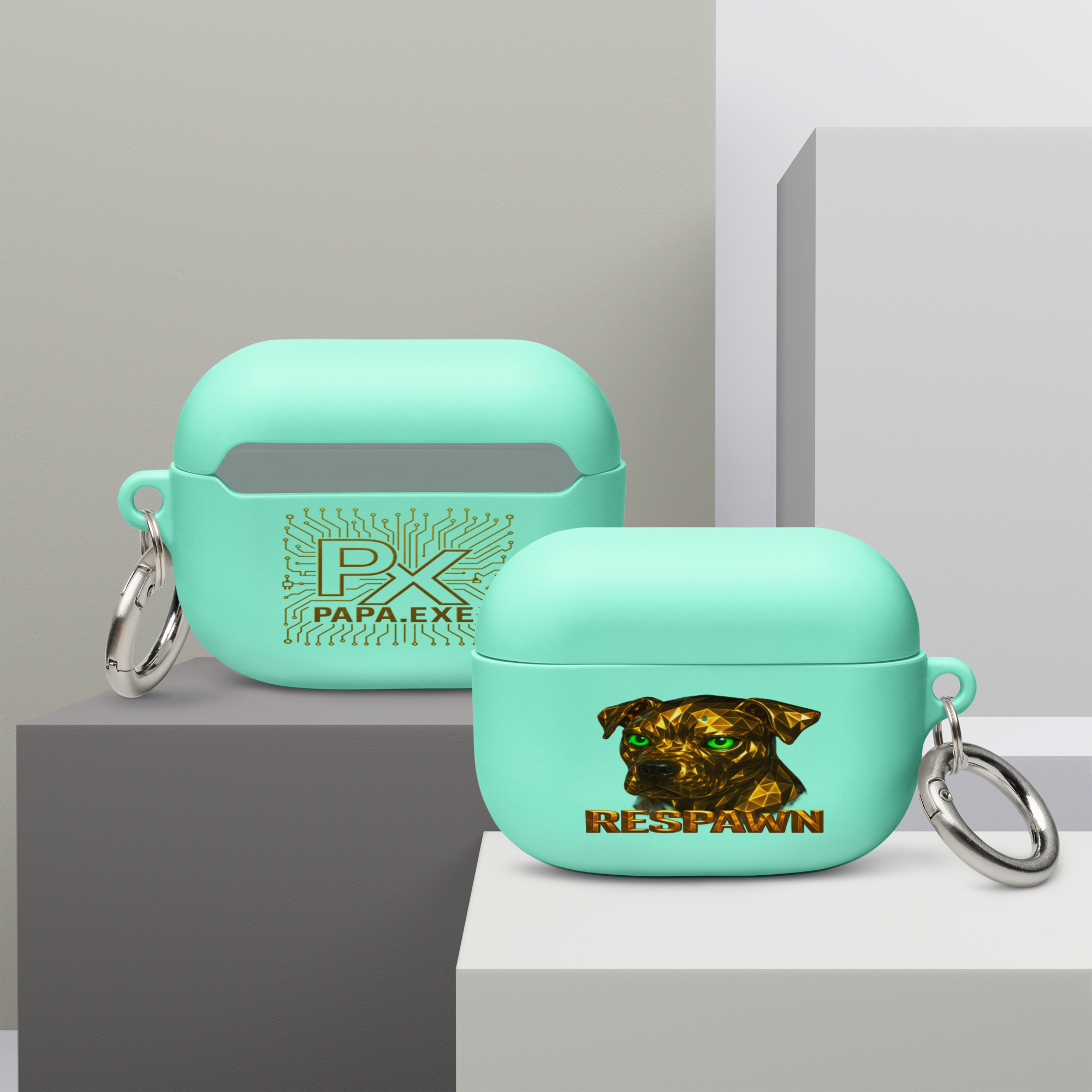 Rubber Case für AirPods® Pro | Goldie Respawn Pit