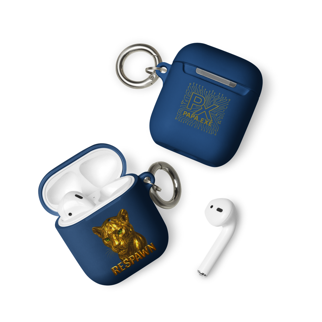 Rubber Case für AirPods® | Goldie Respawn Tiger