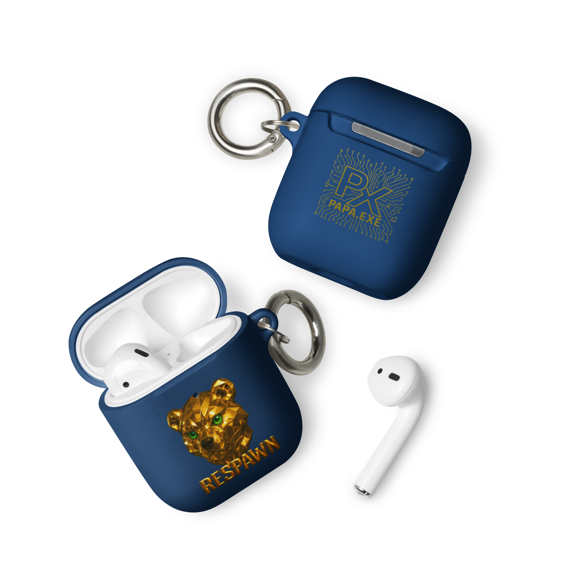 Rubber Case für AirPods® | Goldie Respawn Ted