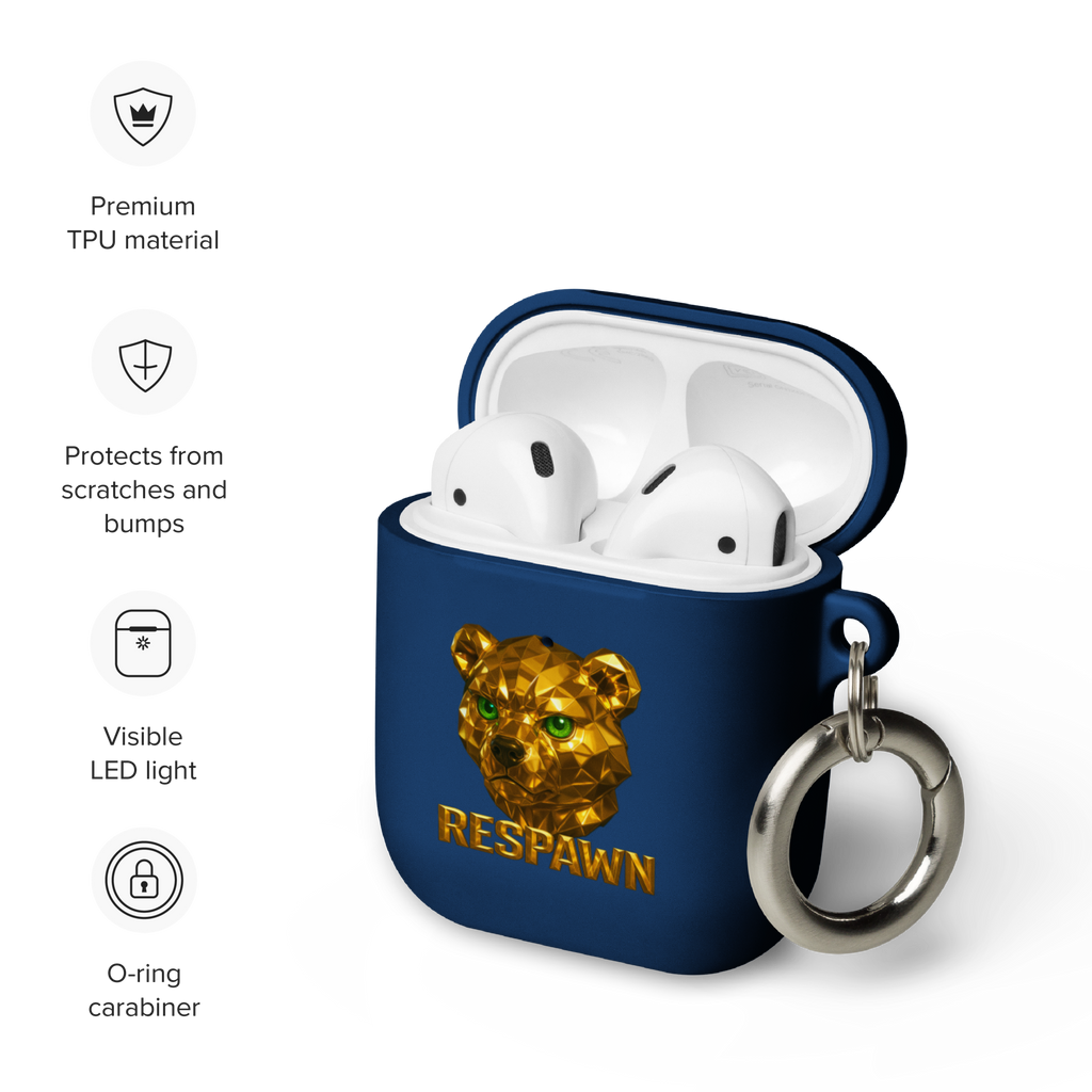 Rubber Case für AirPods® | Goldie Respawn Ted