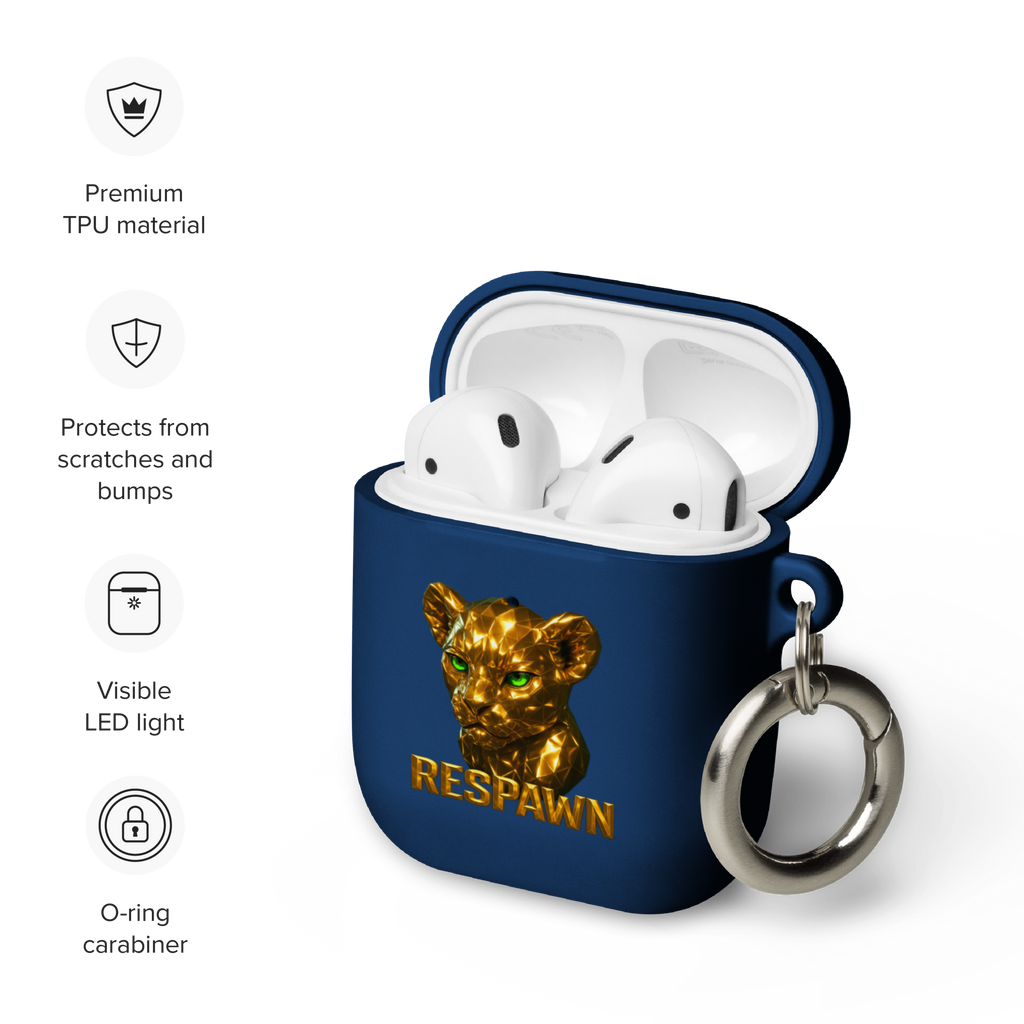 Rubber Case für AirPods® | Goldie Respawn Löwe