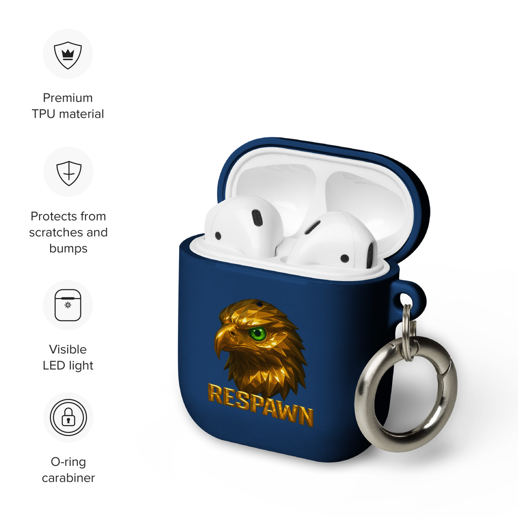 Rubber Case für AirPods® | Goldie Respawn Eagly