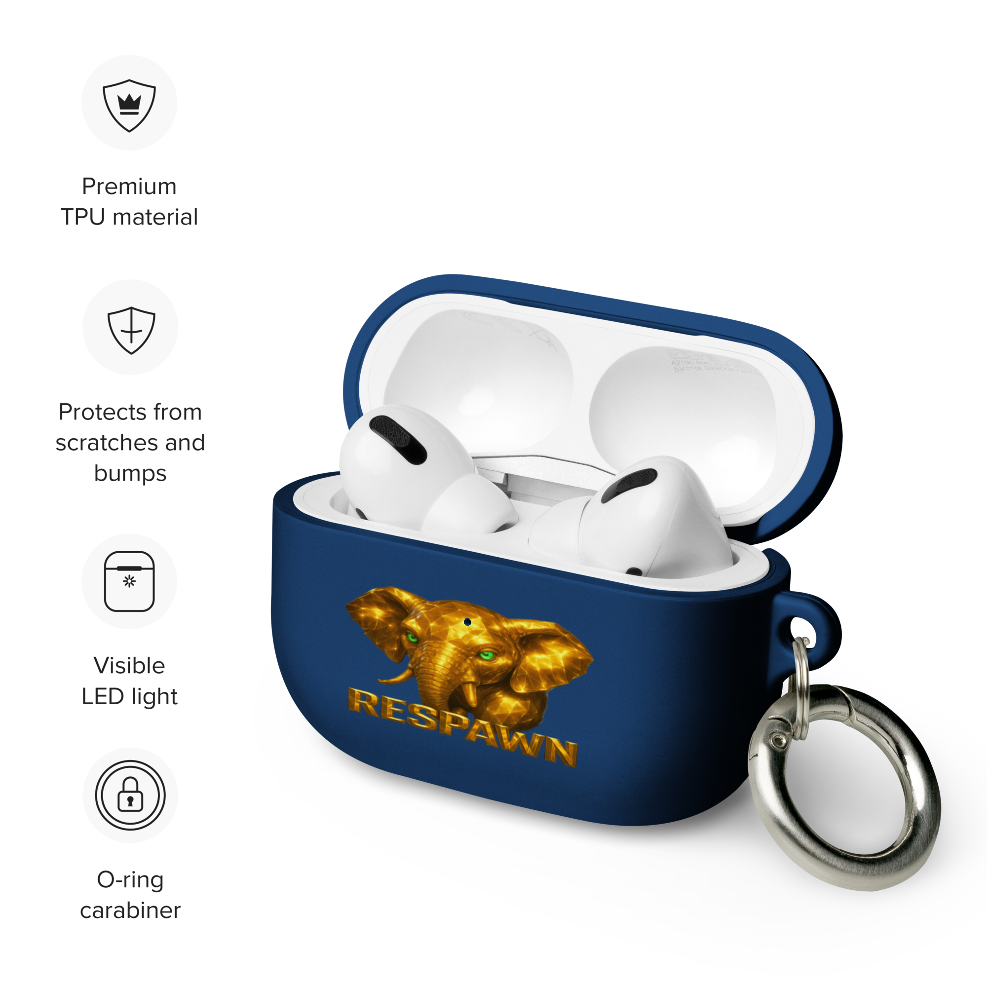 Rubber Case für AirPods® Pro | Goldie Respawn Dumbo