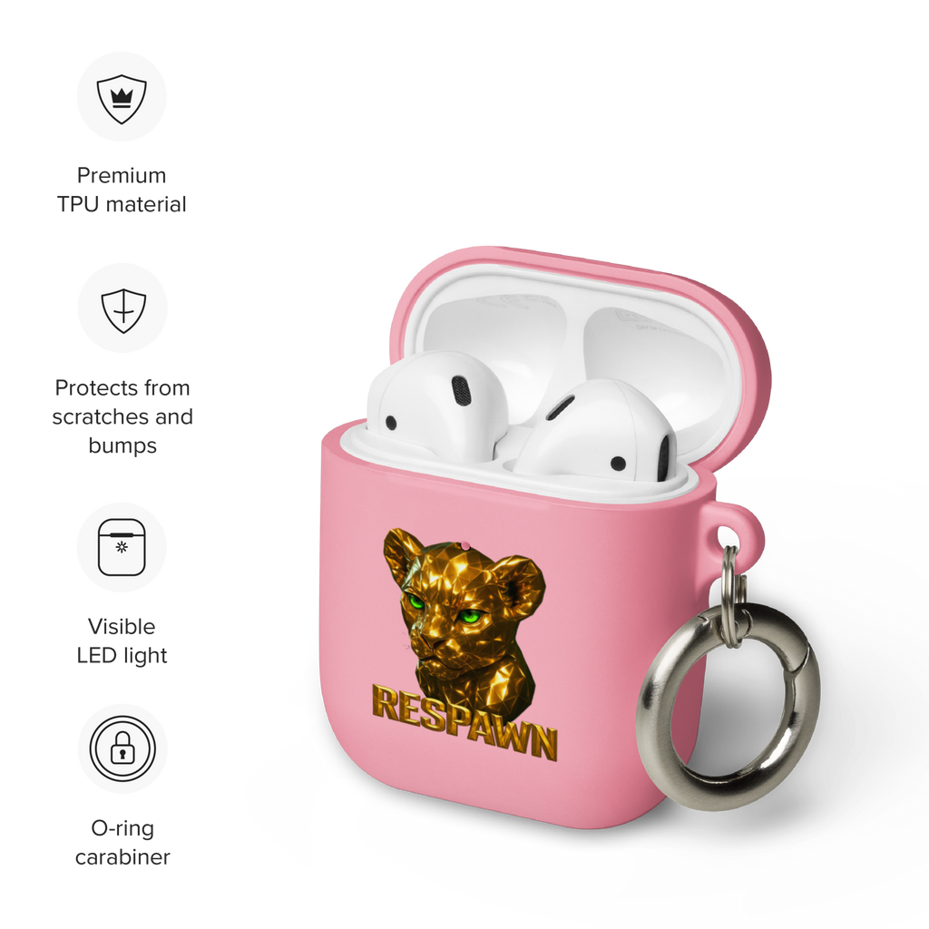 Rubber Case für AirPods® | Goldie Respawn Löwe