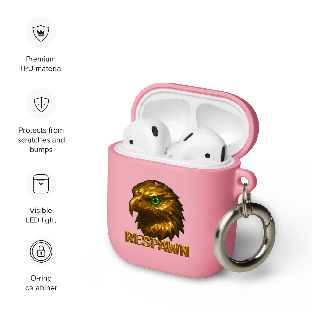 Rubber Case für AirPods® | Goldie Respawn Eagly