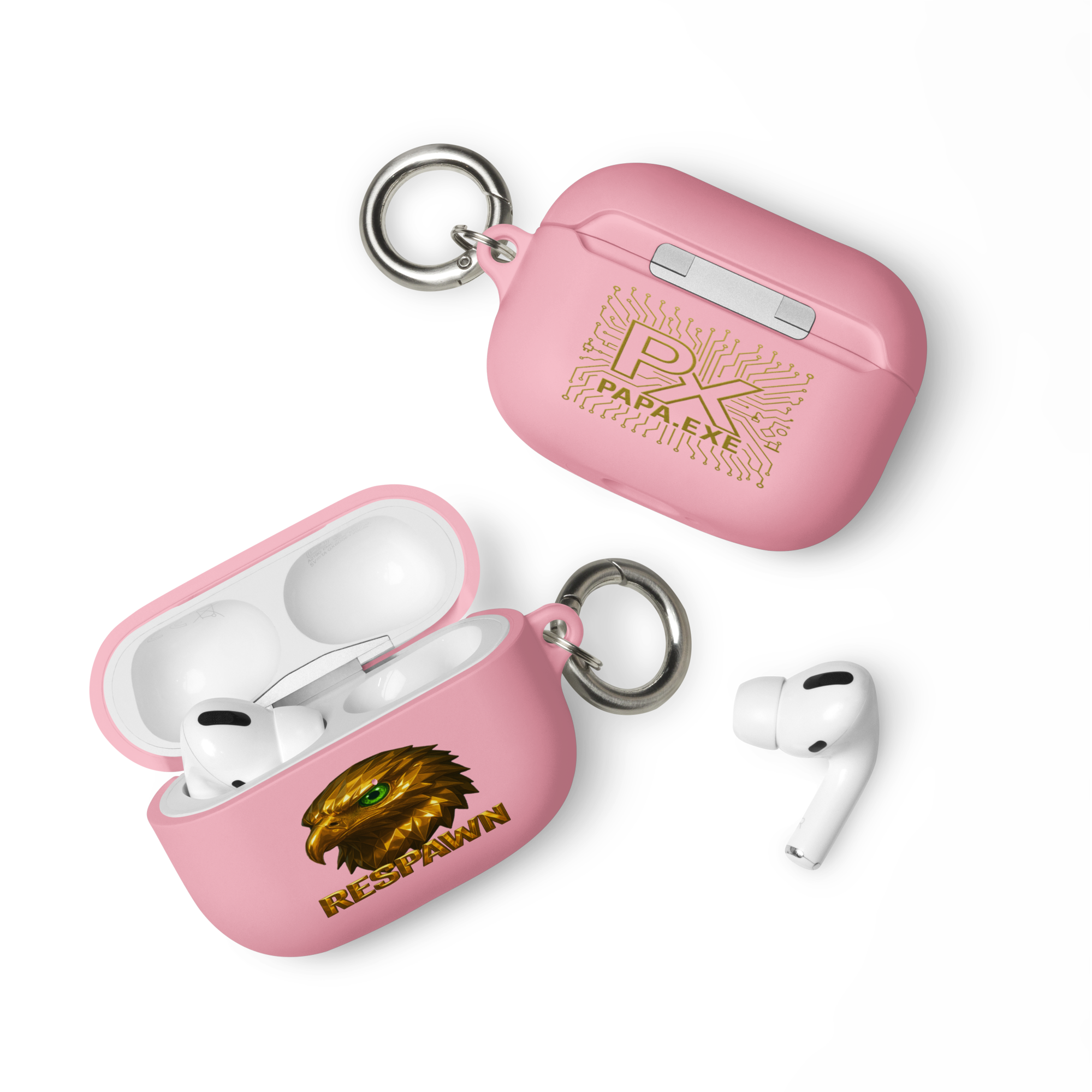 Rubber Case für AirPods® Pro | Goldie Respawn Eagly