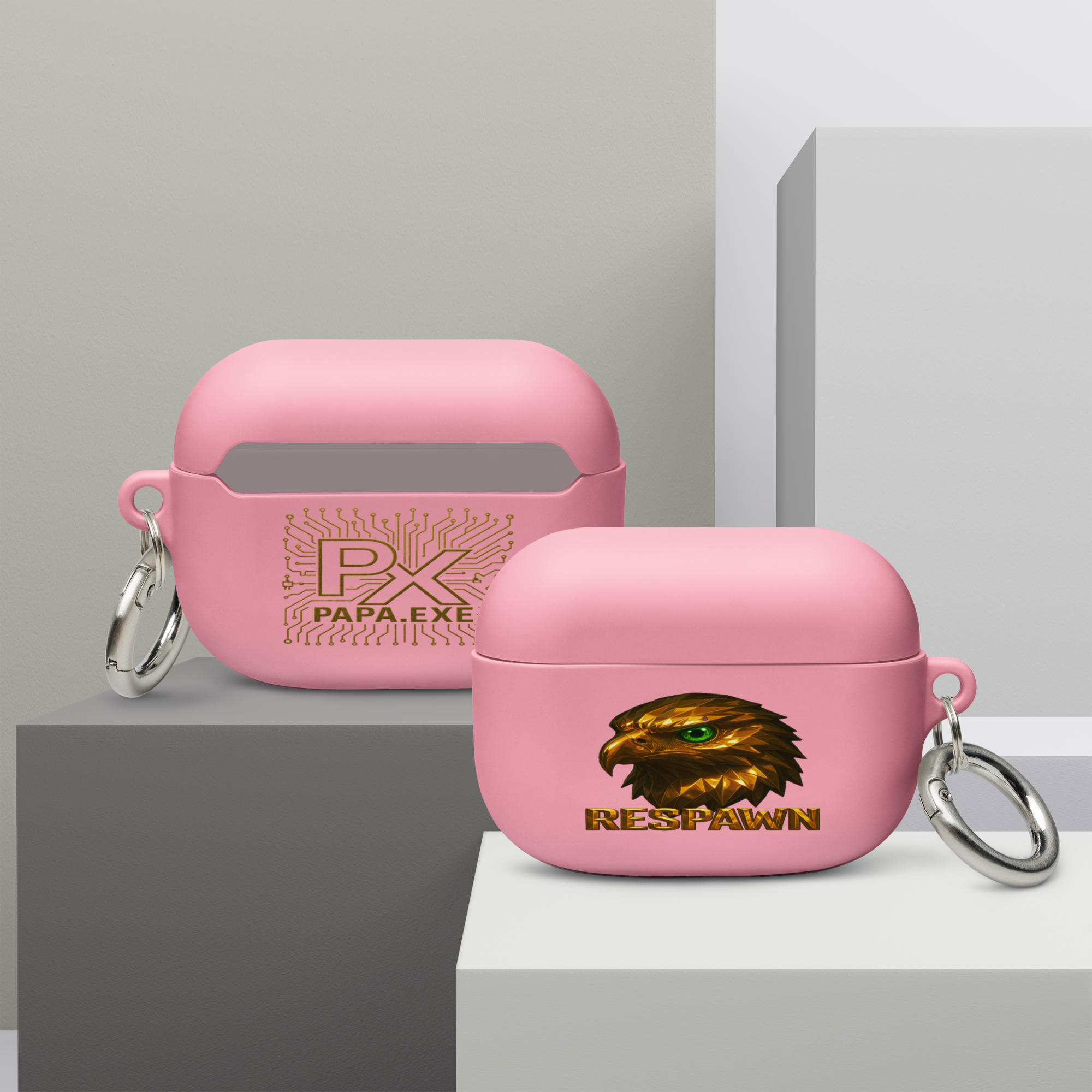 Rubber Case für AirPods® Pro | Goldie Respawn Eagly