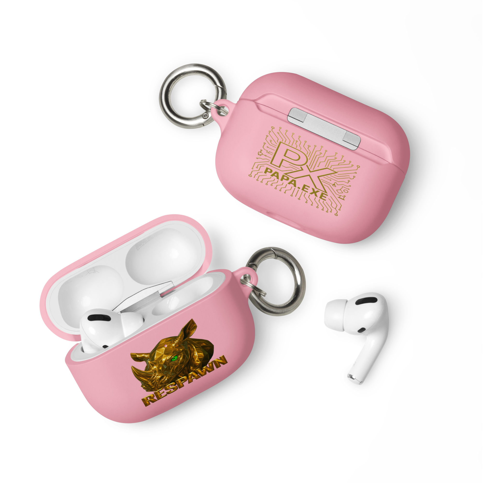 Rubber Case für AirPods® Pro | Goldie Respawn Rhino
