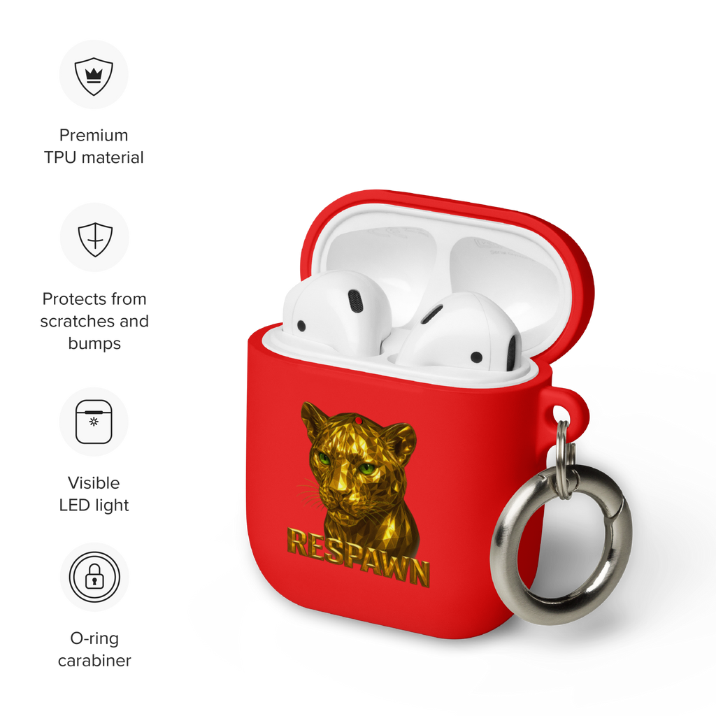 Rubber Case für AirPods® Pro | Goldie Respawn Tiger
