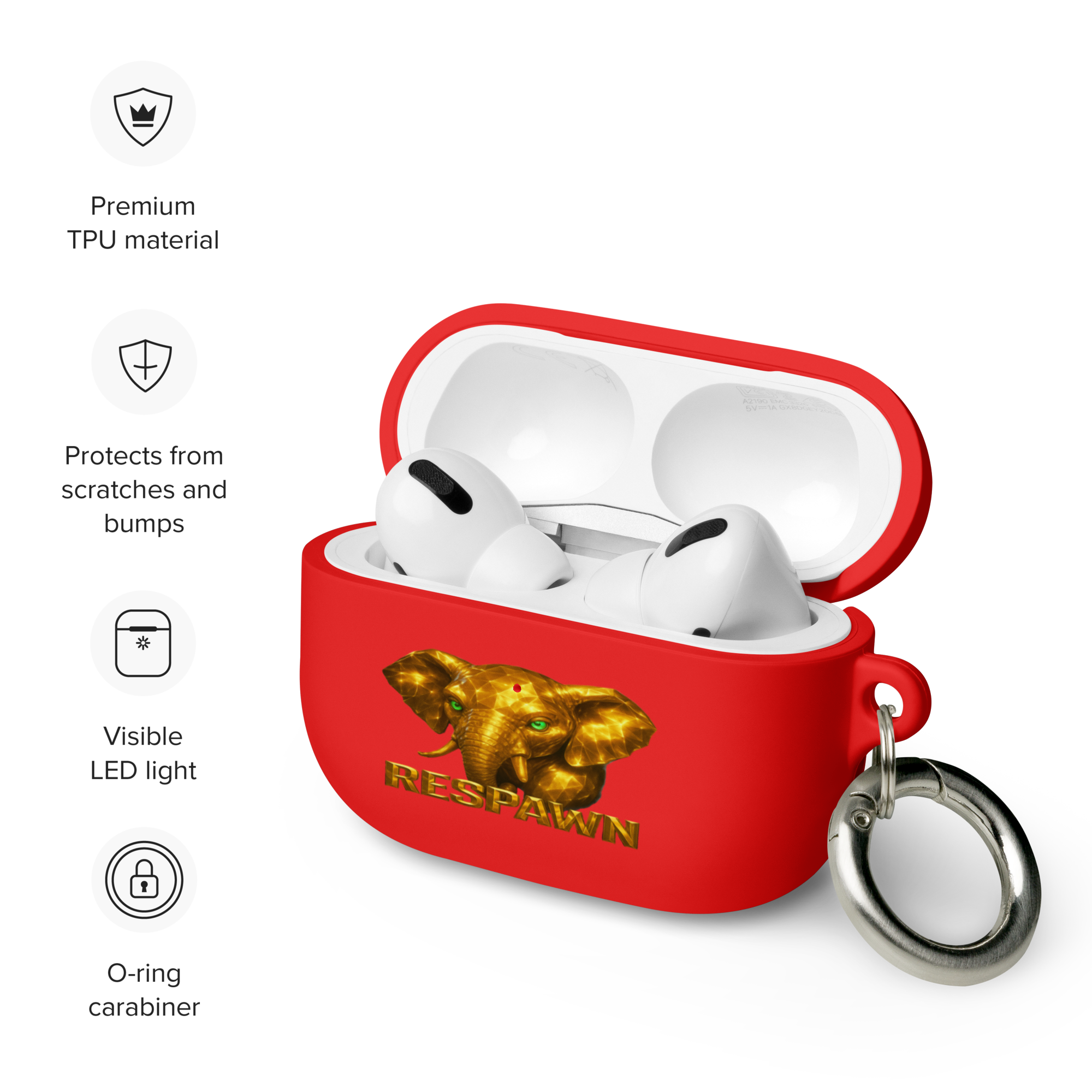 Rubber Case für AirPods® Pro | Goldie Respawn Dumbo