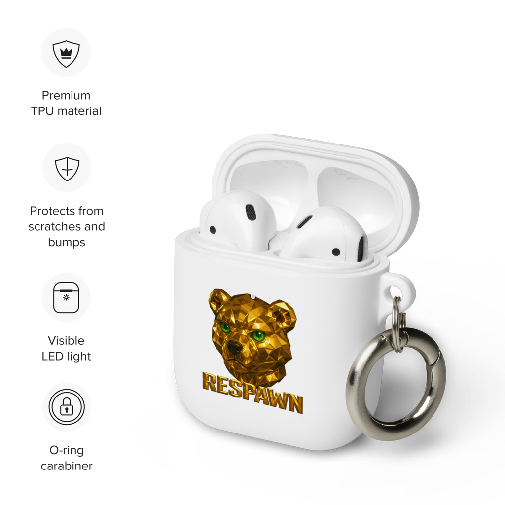 Rubber Case für AirPods® | Goldie Respawn Ted