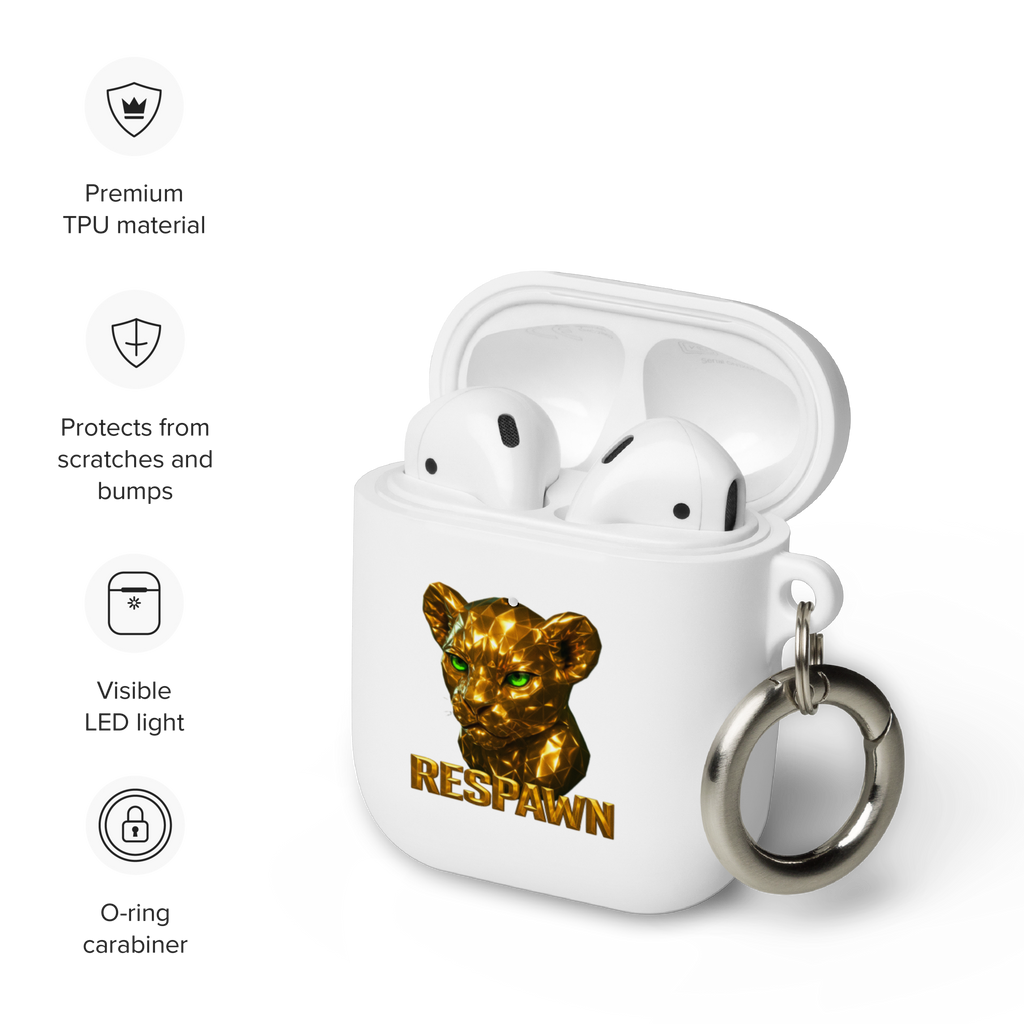 Rubber Case für AirPods® | Goldie Respawn Löwe