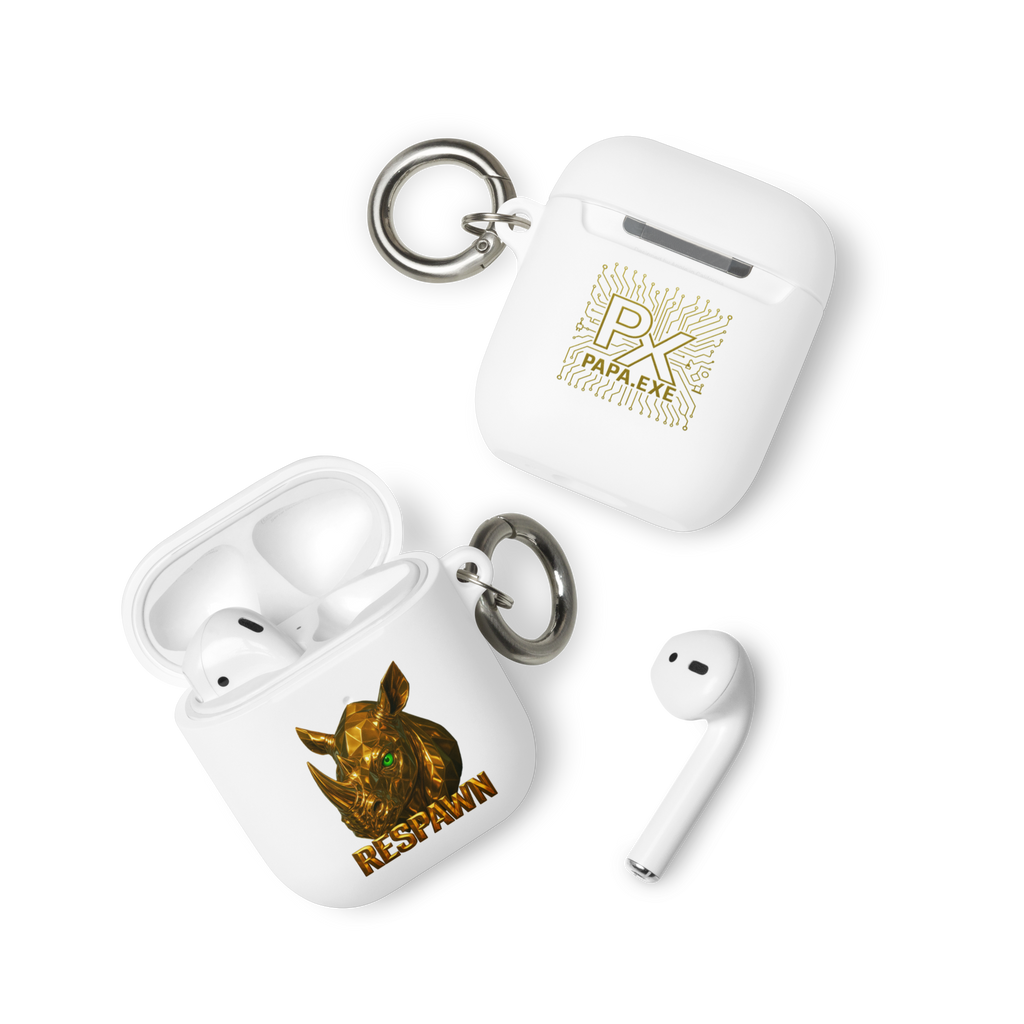 Rubber Case für AirPods® | Goldie Respawn Rhino