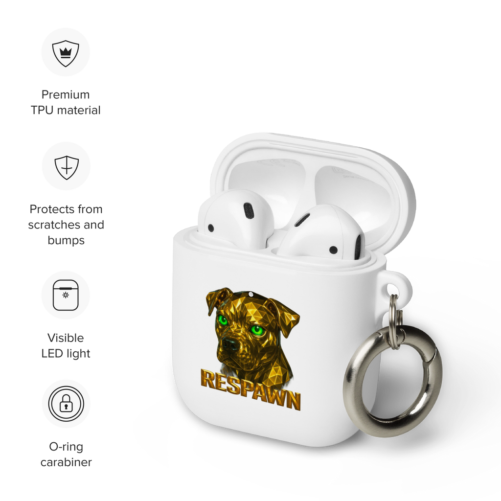 Rubber Case für AirPods® | Goldie Respawn Pit