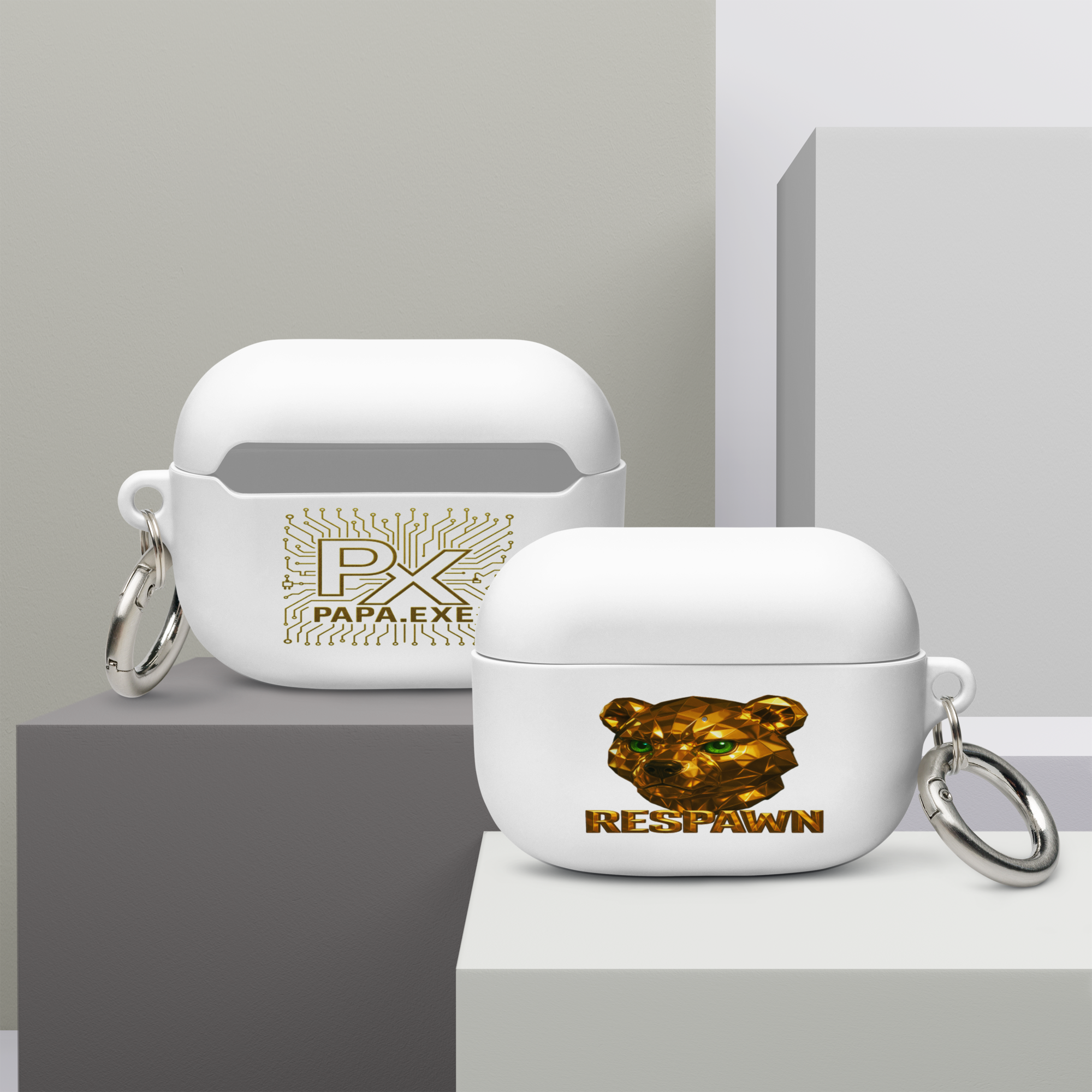 Rubber Case für AirPods® Pro | Goldie Respawn Ted